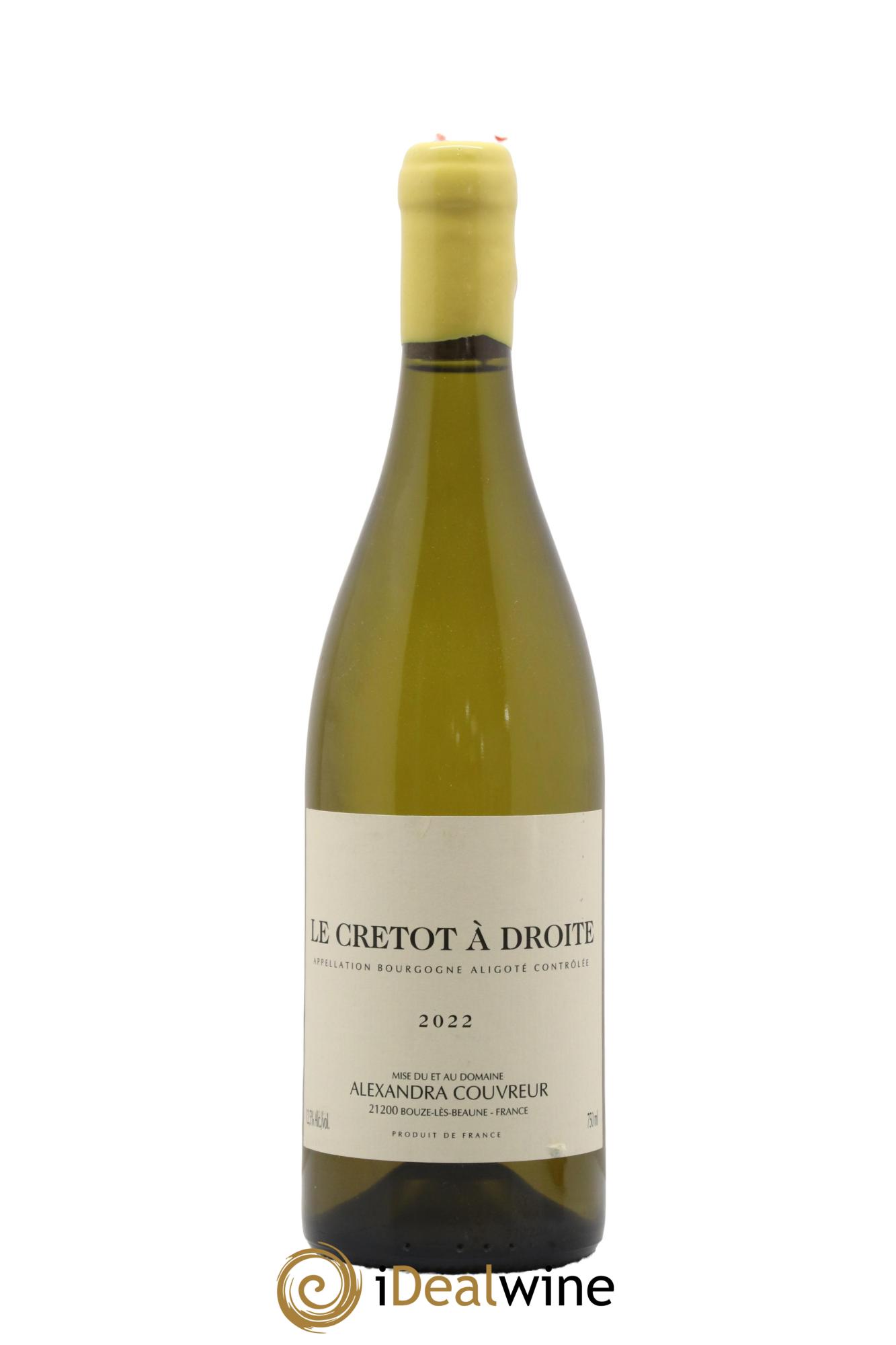 Bourgogne Aligoté Le Cretot à Droite Alexandra Couvreur 2022 - Lot de 1 bouteille - 0