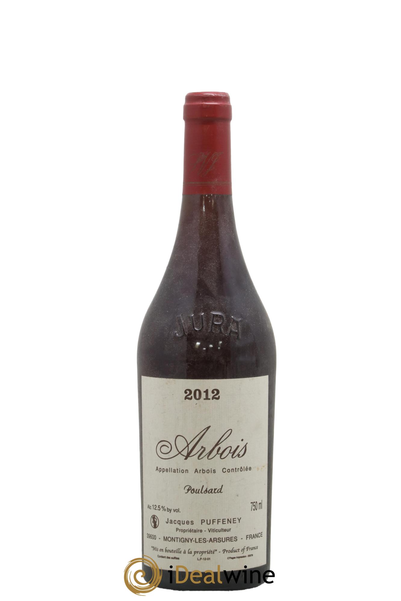 Arbois Poulsard Jacques Puffeney 2012 - Lot de 1 bouteille - 0