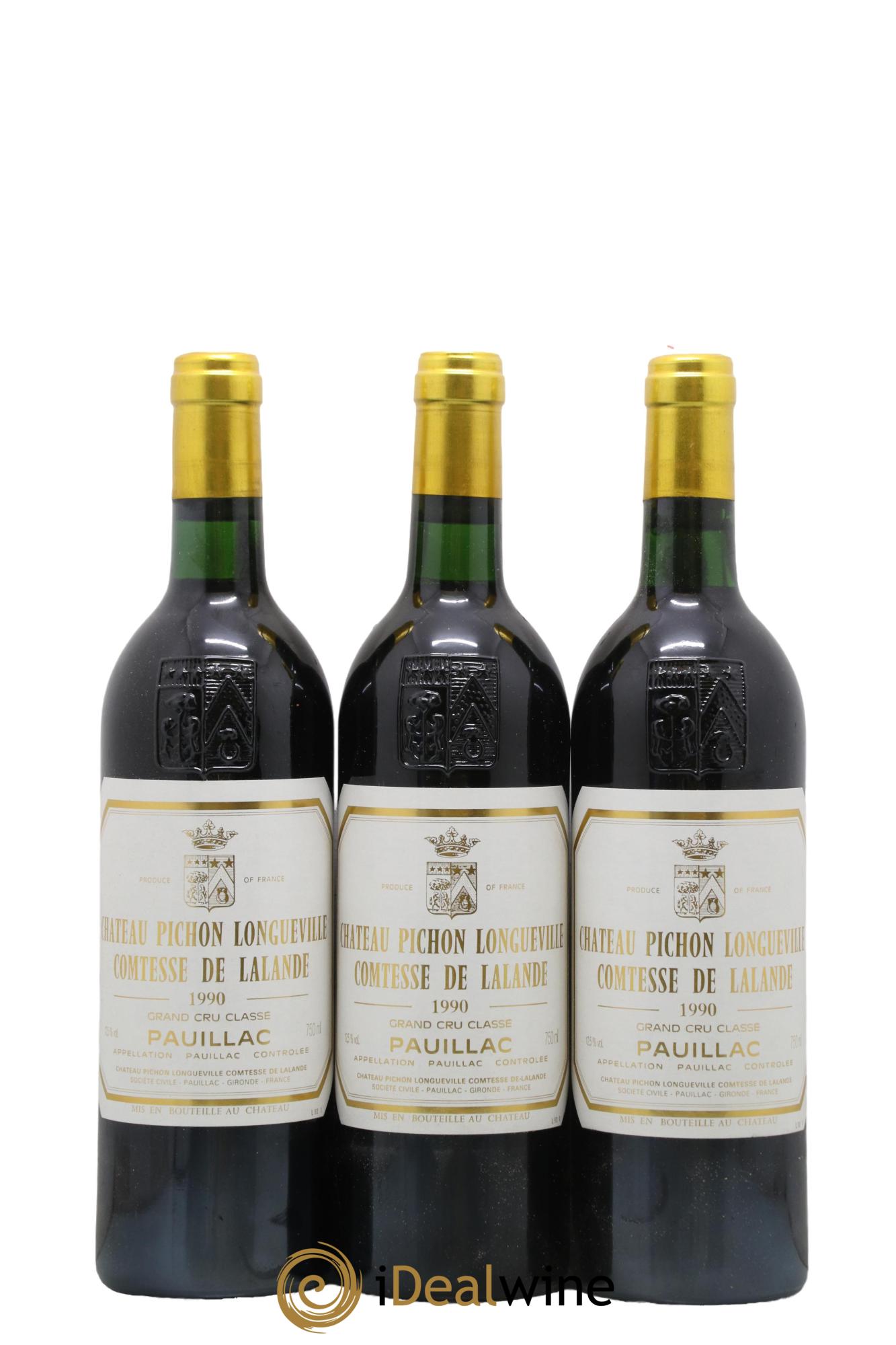 Château Pichon Longueville Comtesse de Lalande 2ème Grand Cru Classé 1990 - Lotto di 12 bottiglie - 5