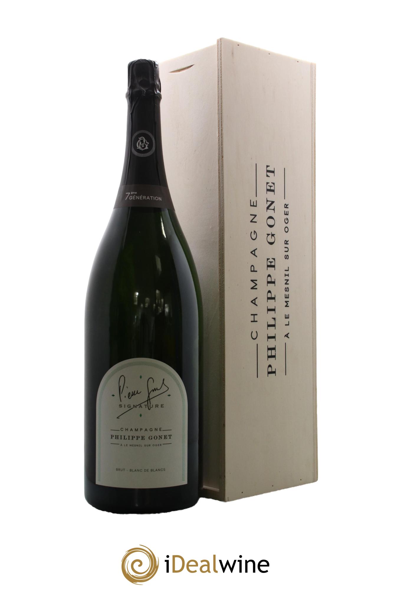 Signature Blanc de Blancs Brut Philippe Gonet - Lot de 1 double magnum - 0