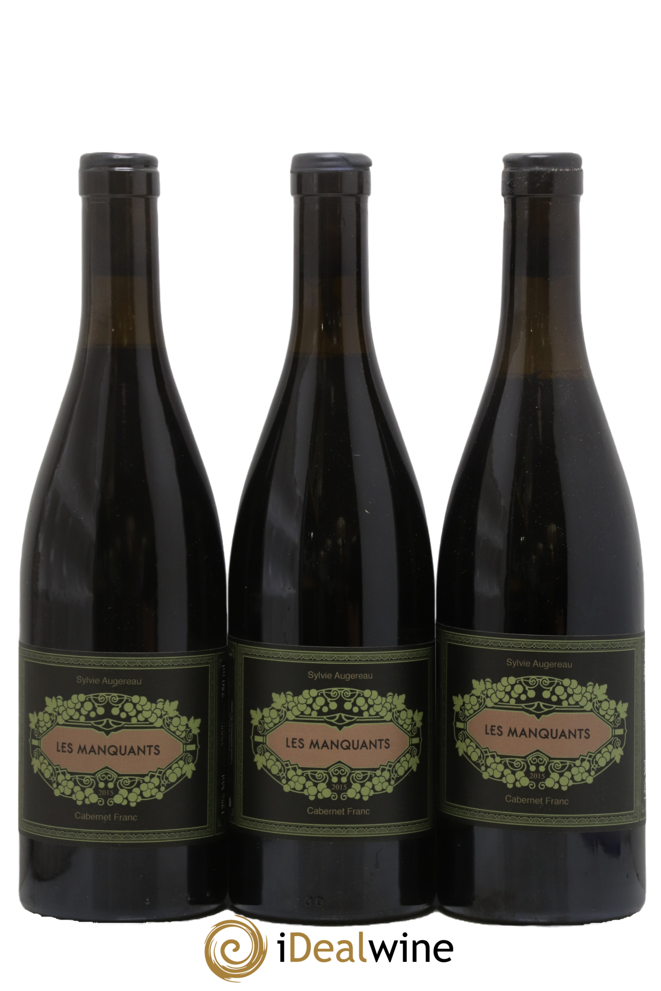 Anjou Les Manquants Sylvie Augereau 2015 - Lot of 3 bottles - 0