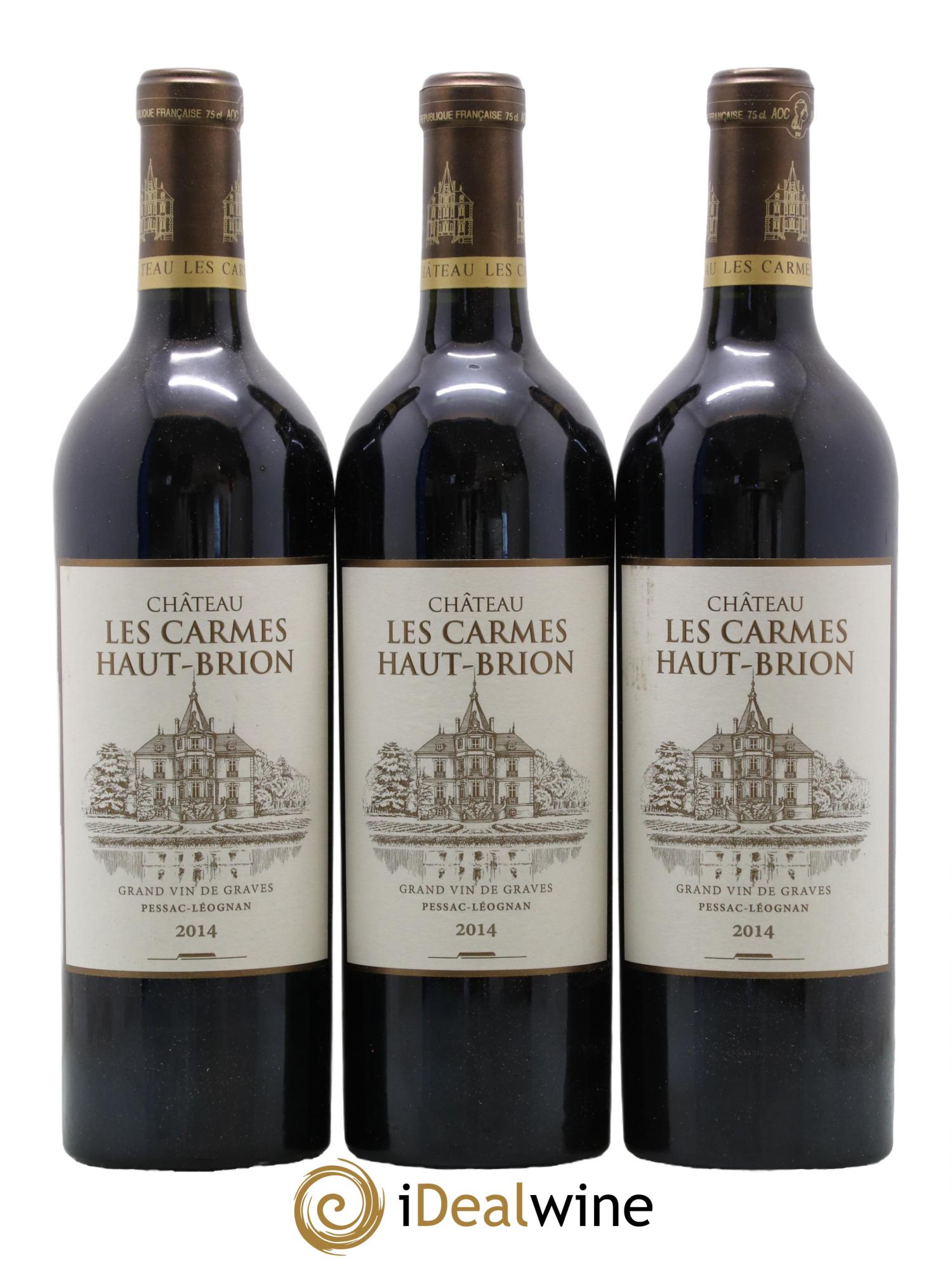 Château Les Carmes Haut-Brion 2014 - Lot de 6 bouteilles - 2