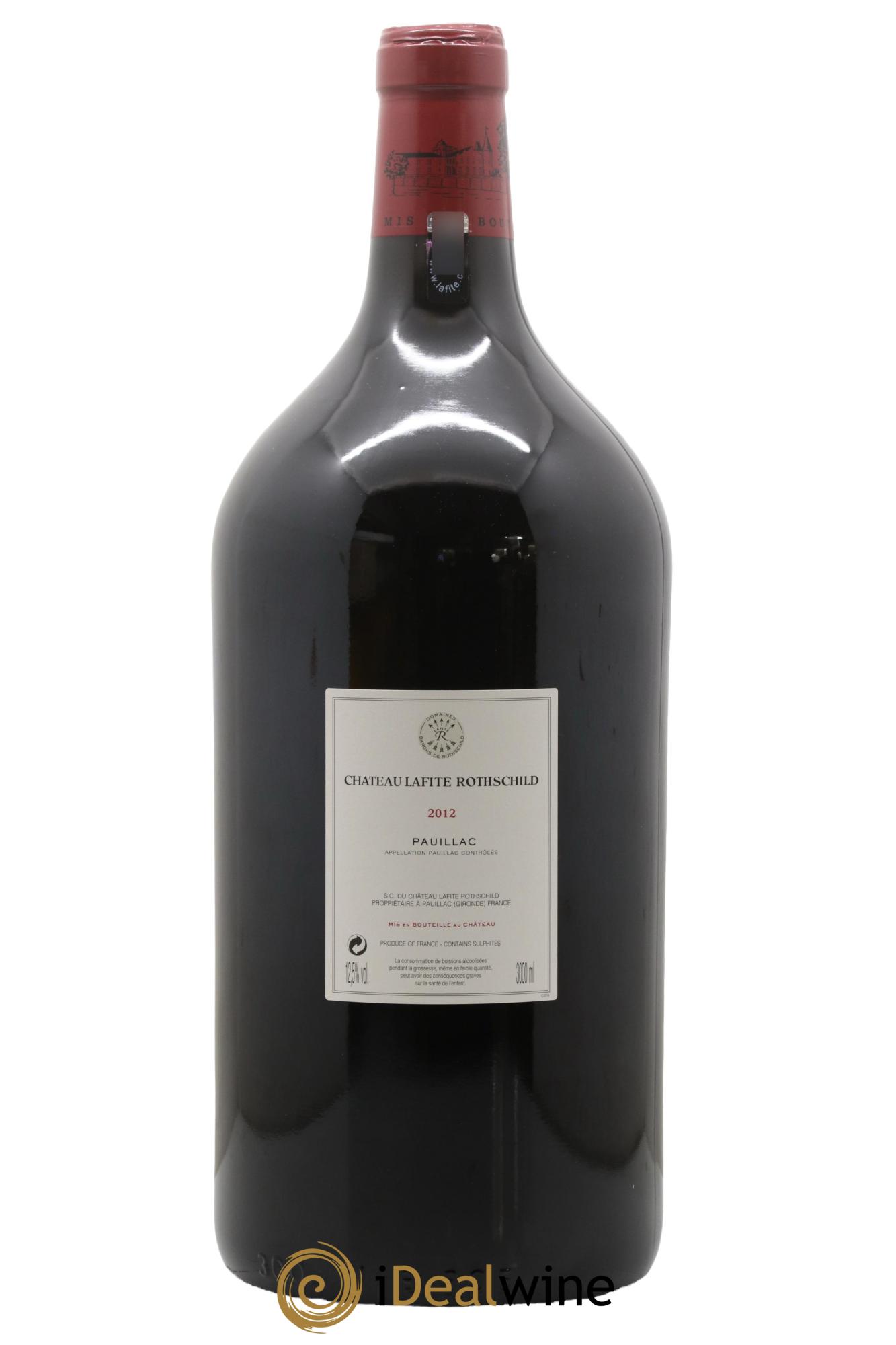 Château Lafite Rothschild 1er Grand Cru Classé 2012 - Lot de 1 double magnum - 2