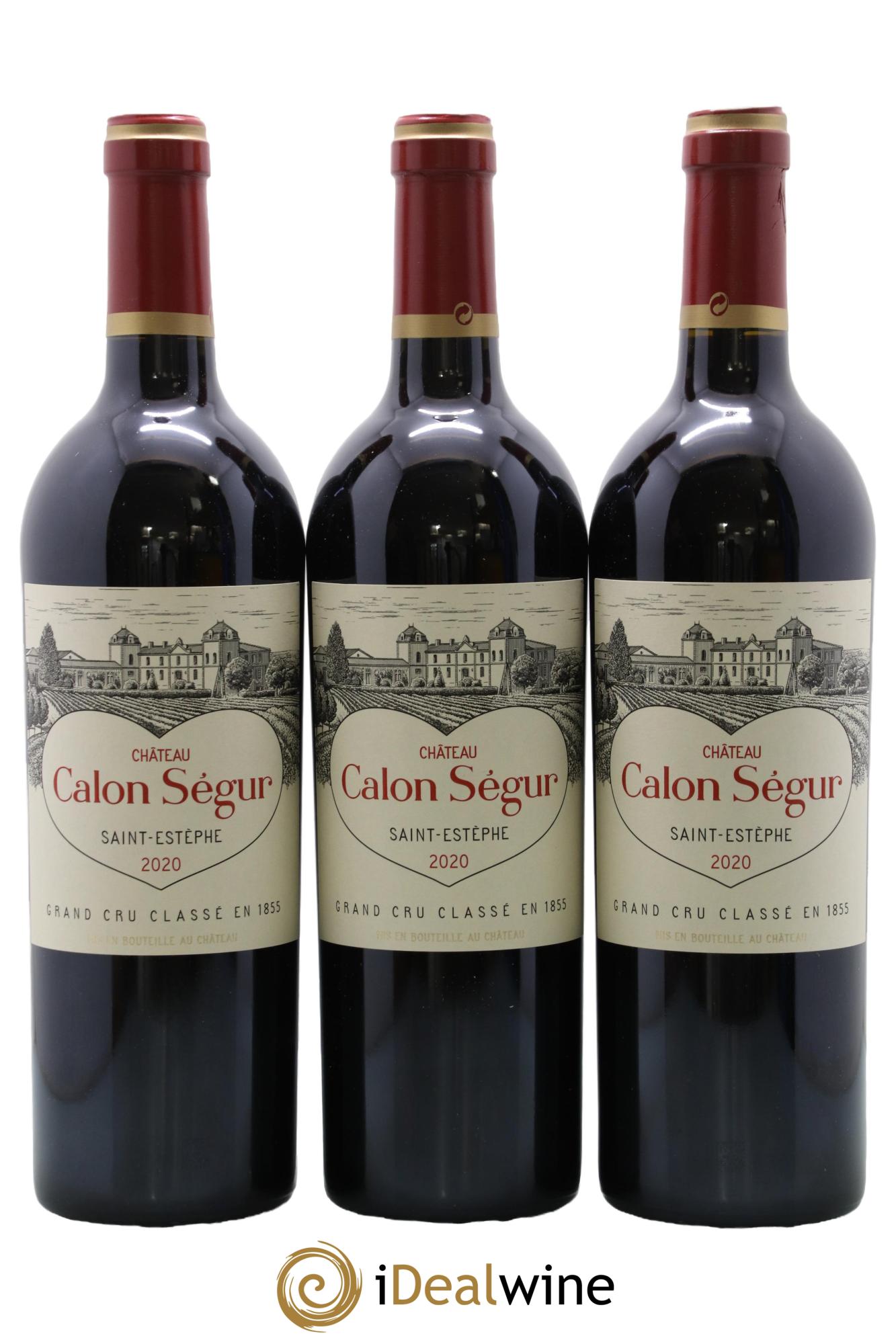 Château Calon Ségur 3ème Grand Cru Classé 2020 - Posten von 3 Flaschen - 0