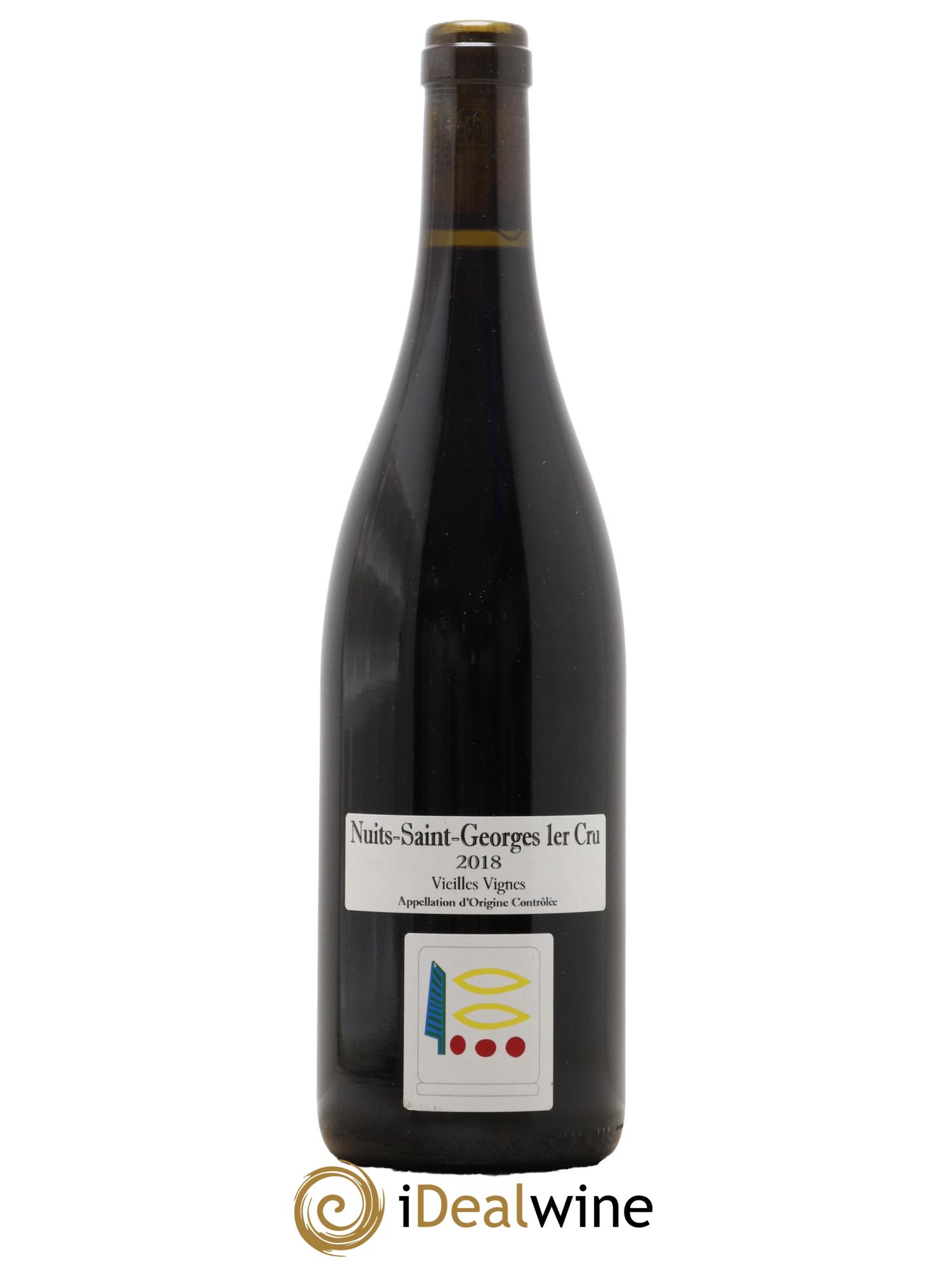Nuits-Saint-Georges 1er Cru Vieilles Vignes Prieuré Roch 2018 - Lot de 1 bouteille - 0