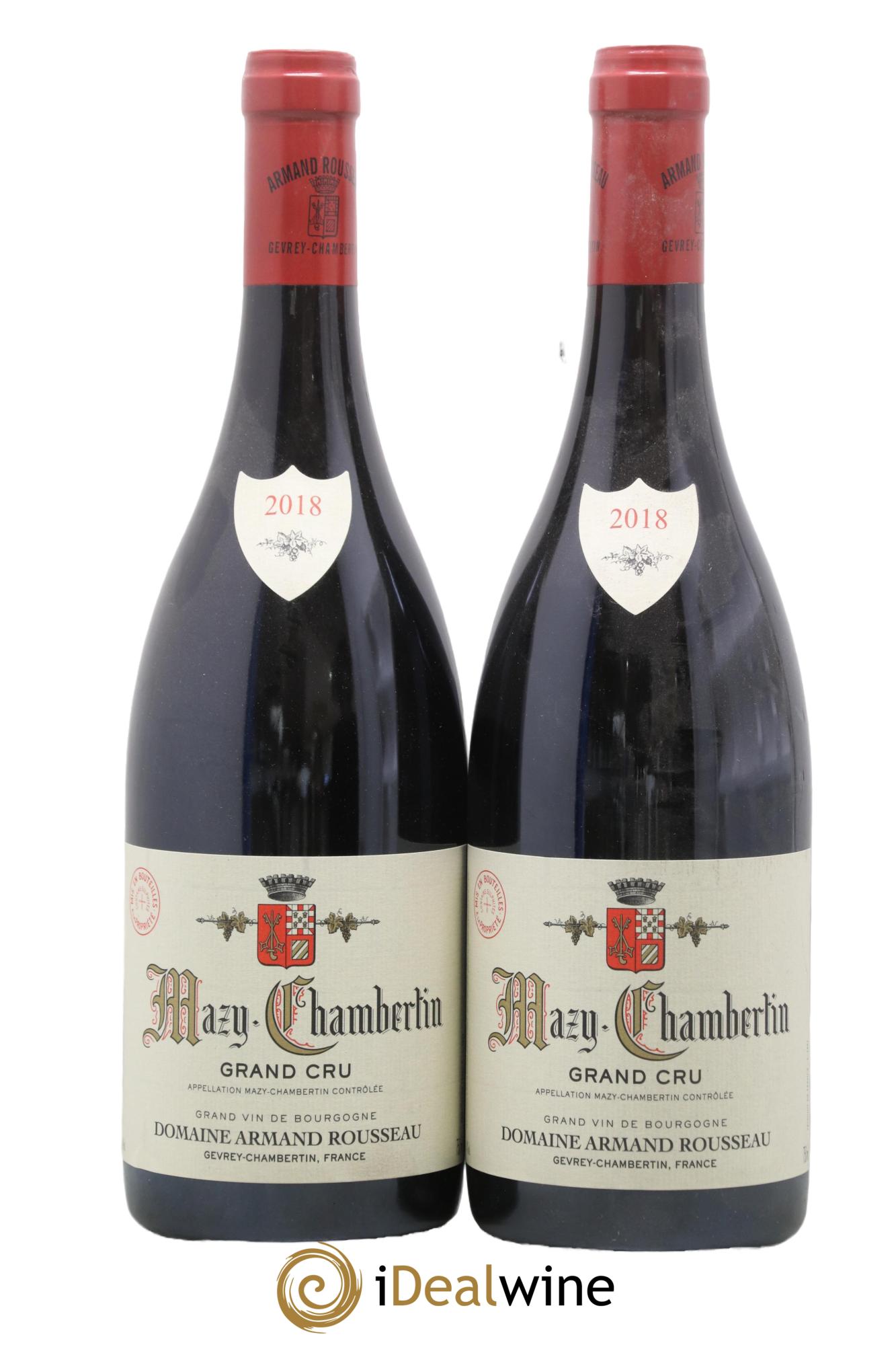 Mazis-Chambertin Grand Cru Armand Rousseau (Domaine) 2018 - Lotto di 2 bottiglie - 0