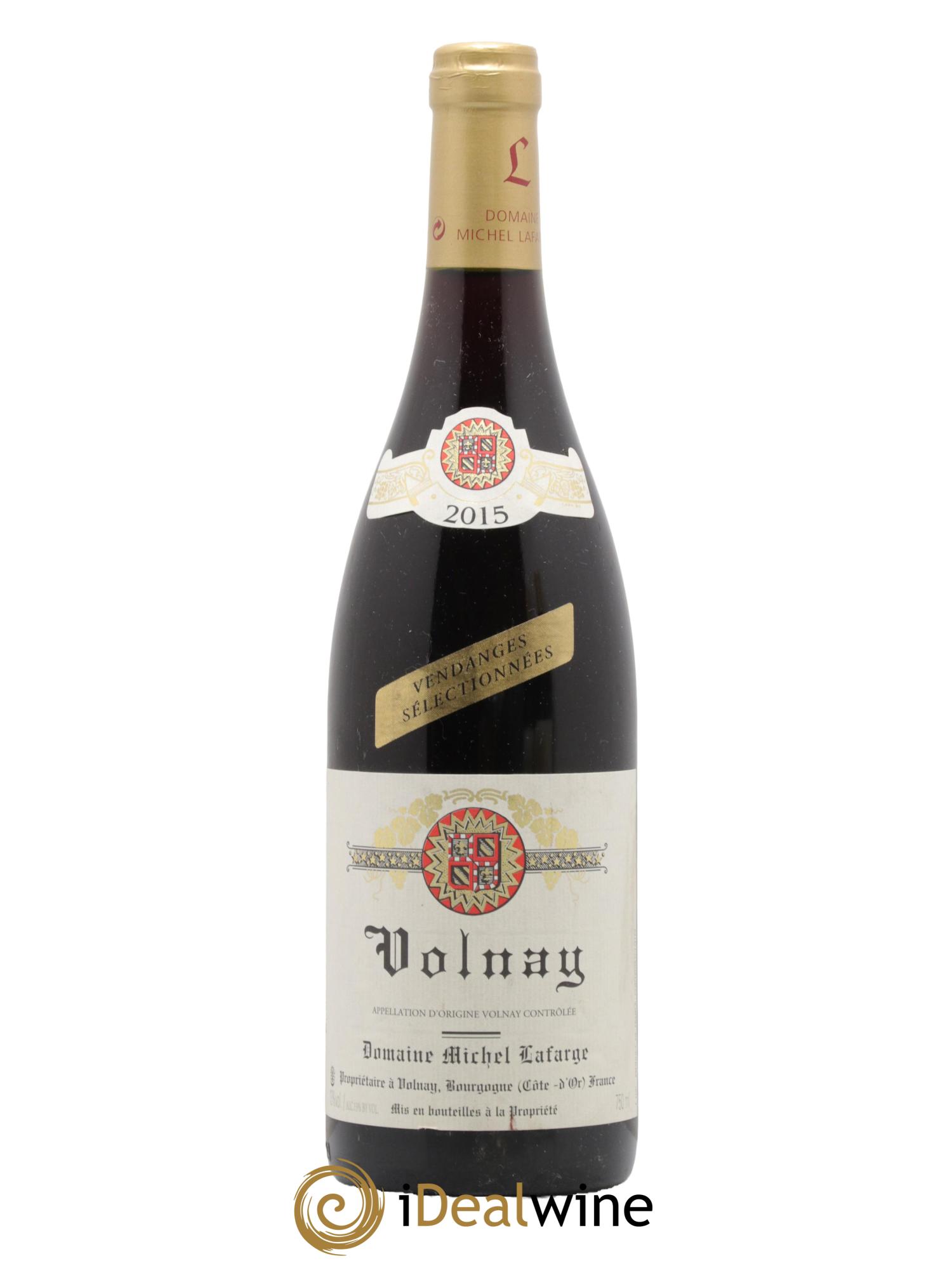 Volnay Vendanges sélectionnées Lafarge (Domaine) 2015 - Lot de 1 bouteille - 0
