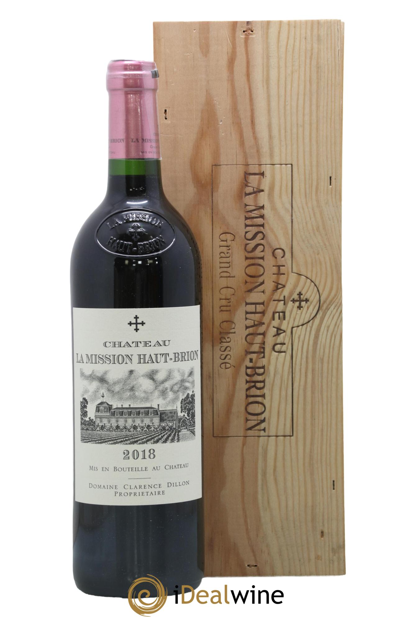 Château la Mission Haut-Brion Cru Classé de Graves 2018 - Lot de 1 bouteille - 0