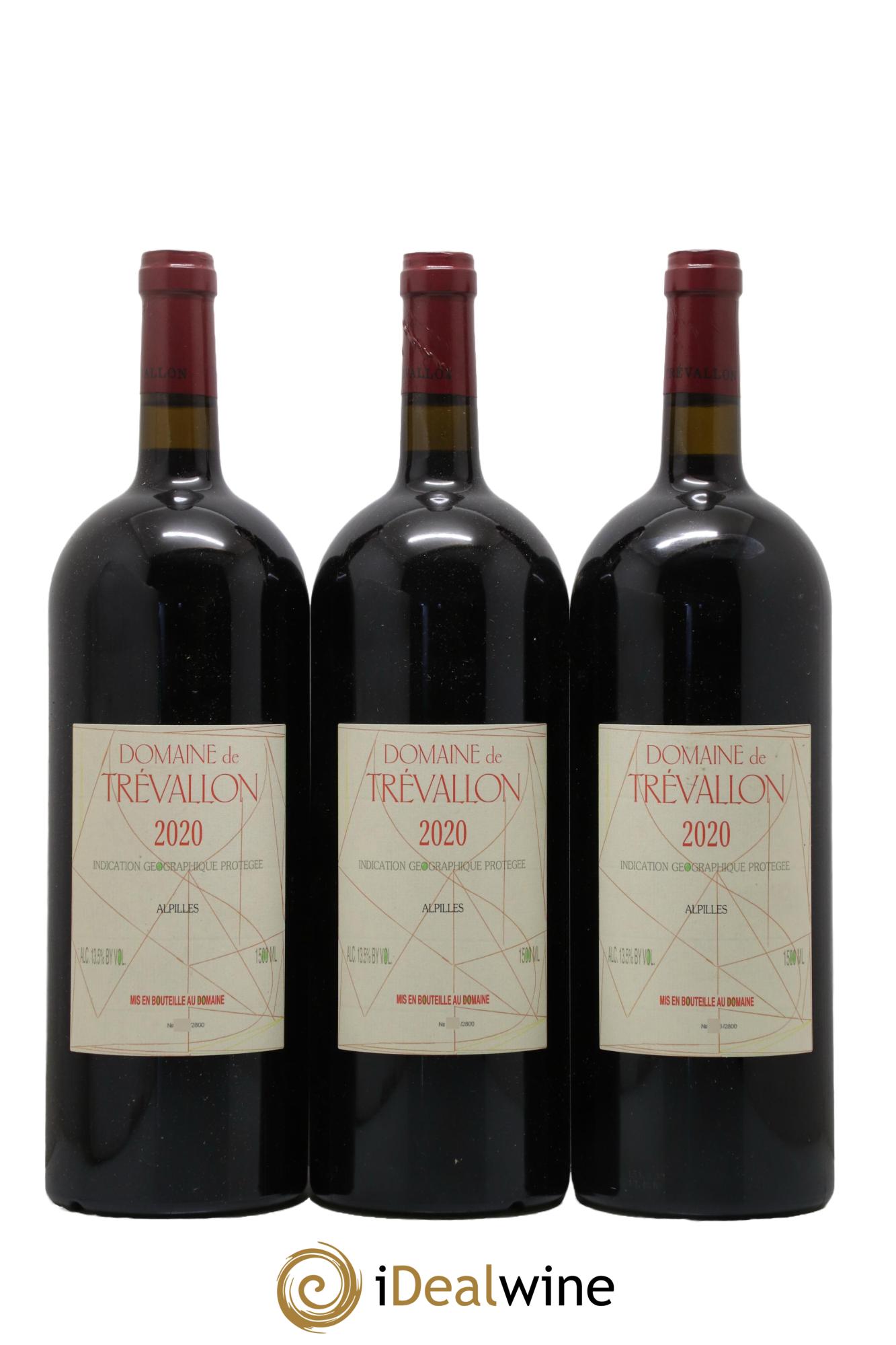 Alpilles Trévallon (Domaine de) Eloi Dürrbach 2020 - Lot de 3 magnums - 0