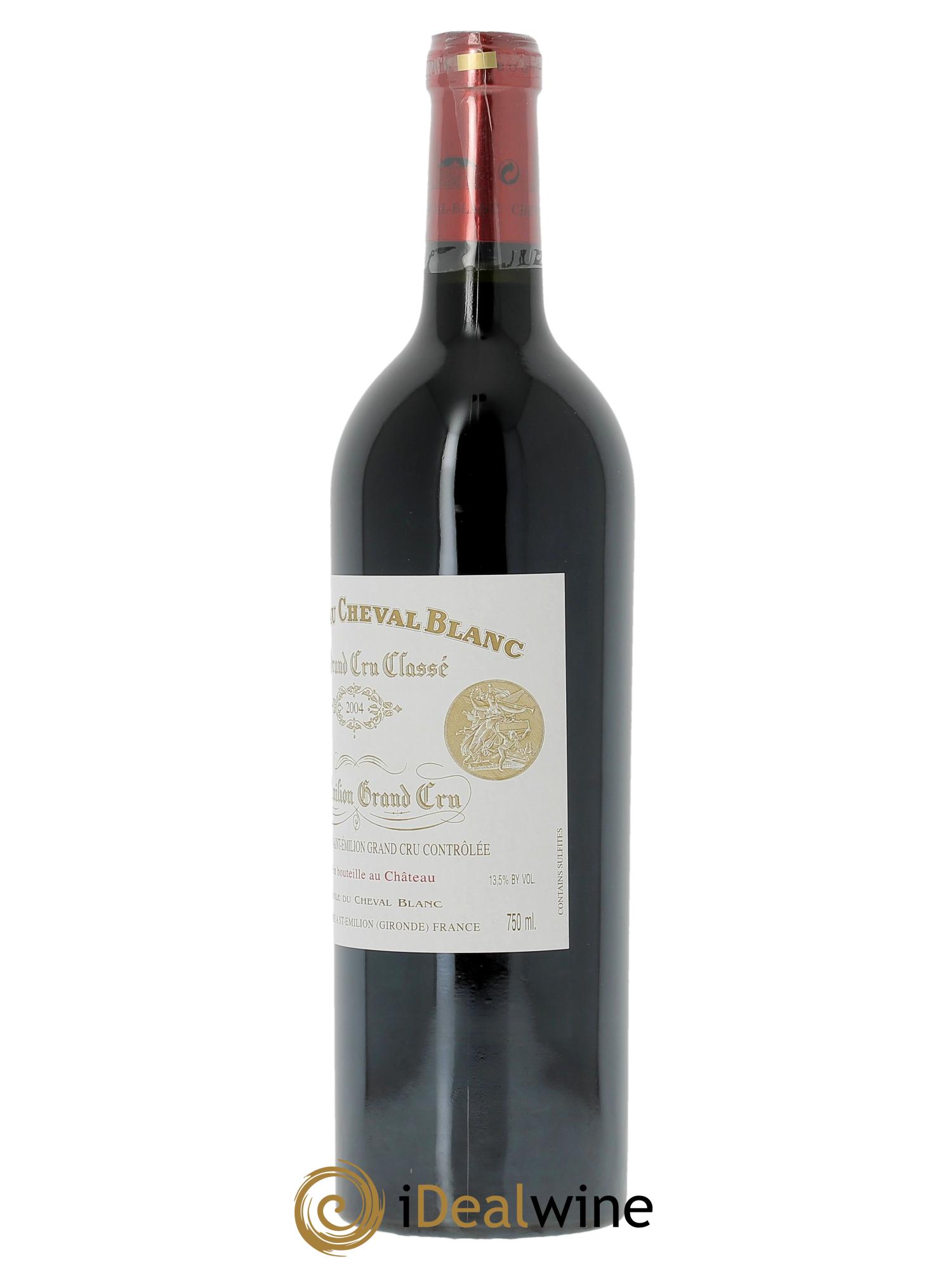 Château Cheval Blanc 1er Grand Cru Classé A 2004 - Lot de 1 bouteille - 1