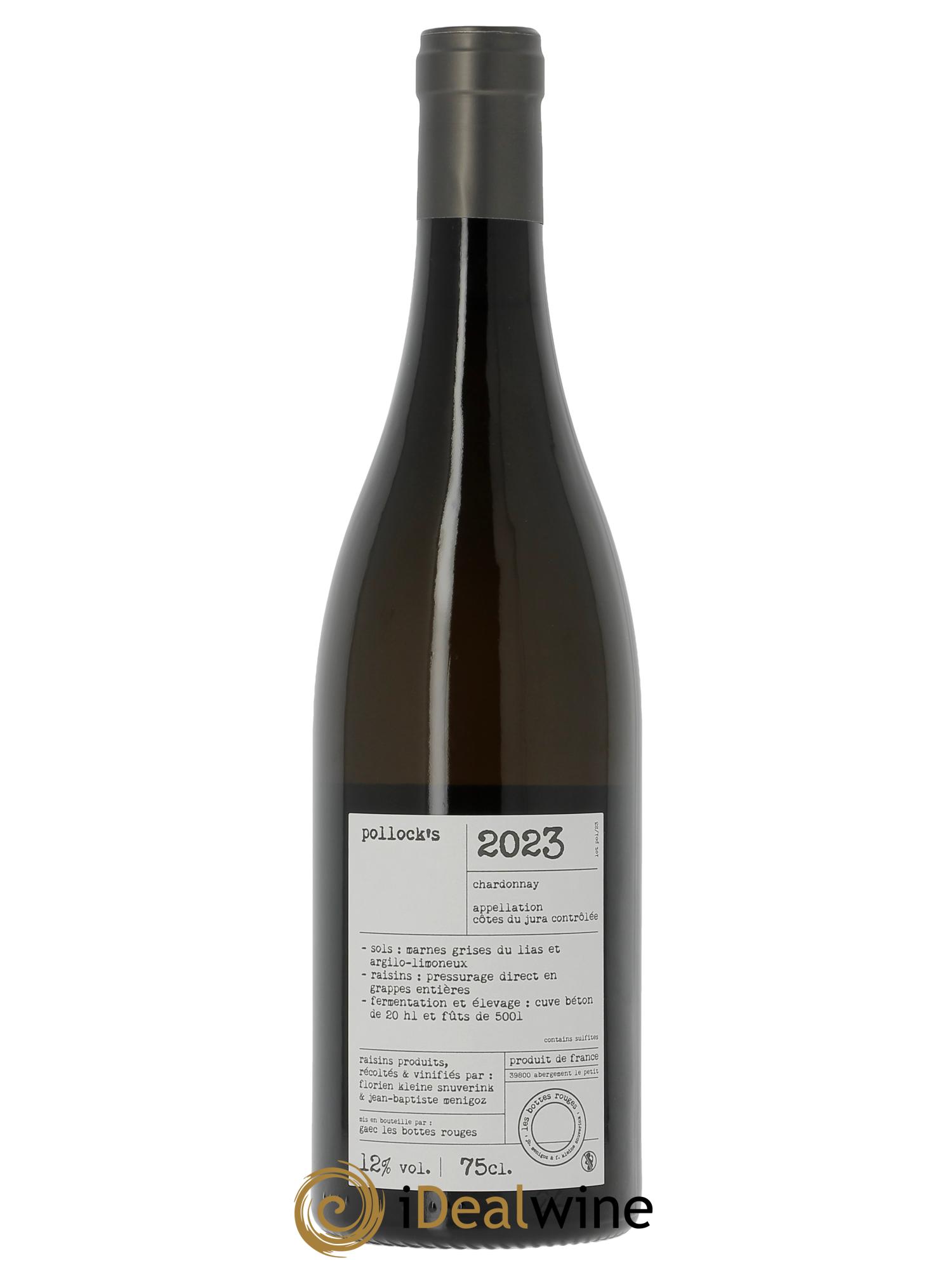 Côtes du Jura Pollock's Les Bottes Rouges 2023 - Lot of 1 bottle - 1