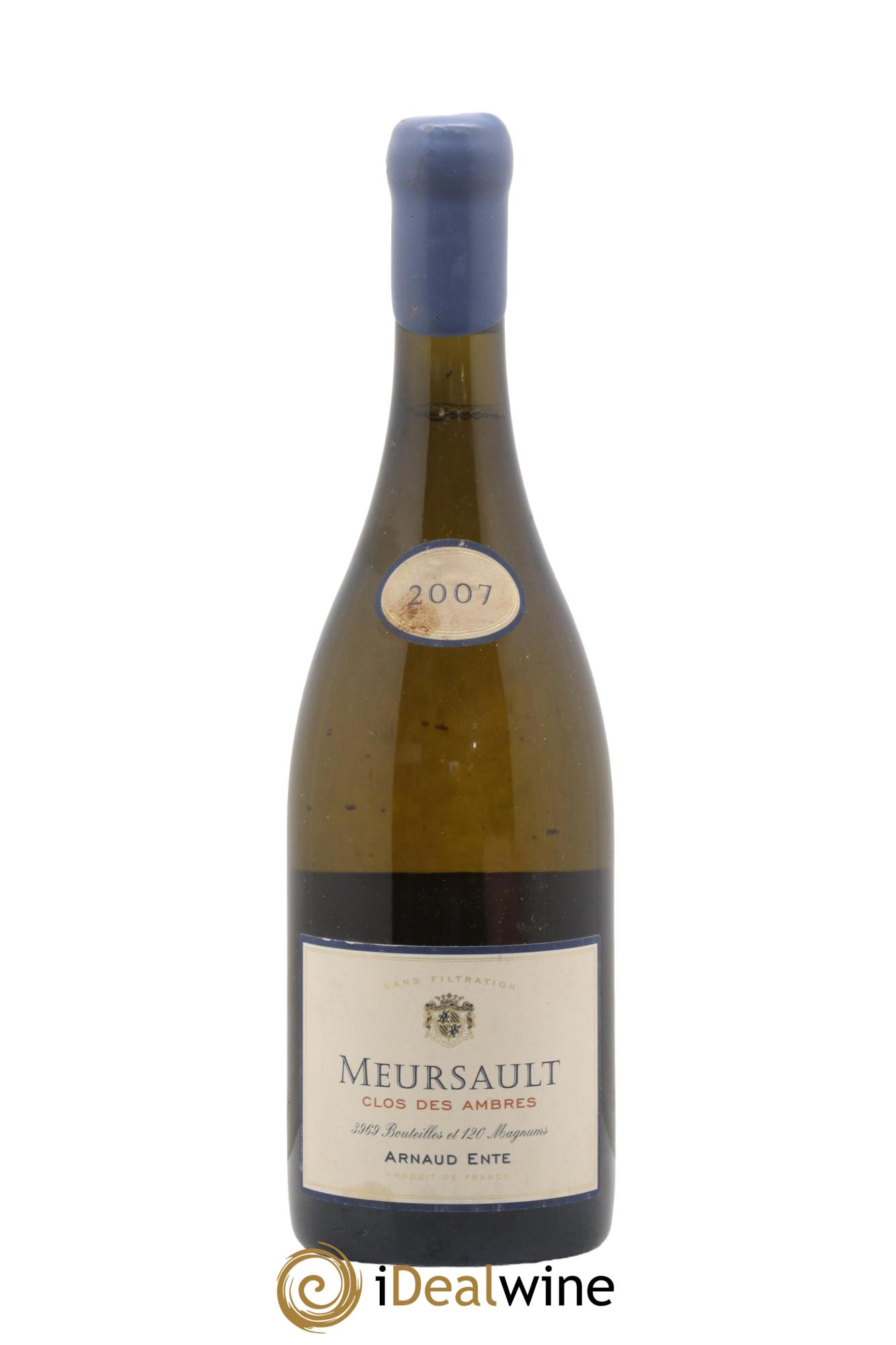 Meursault Clos des Ambres Arnaud Ente 2007 - Lot of 1 bottle - 0