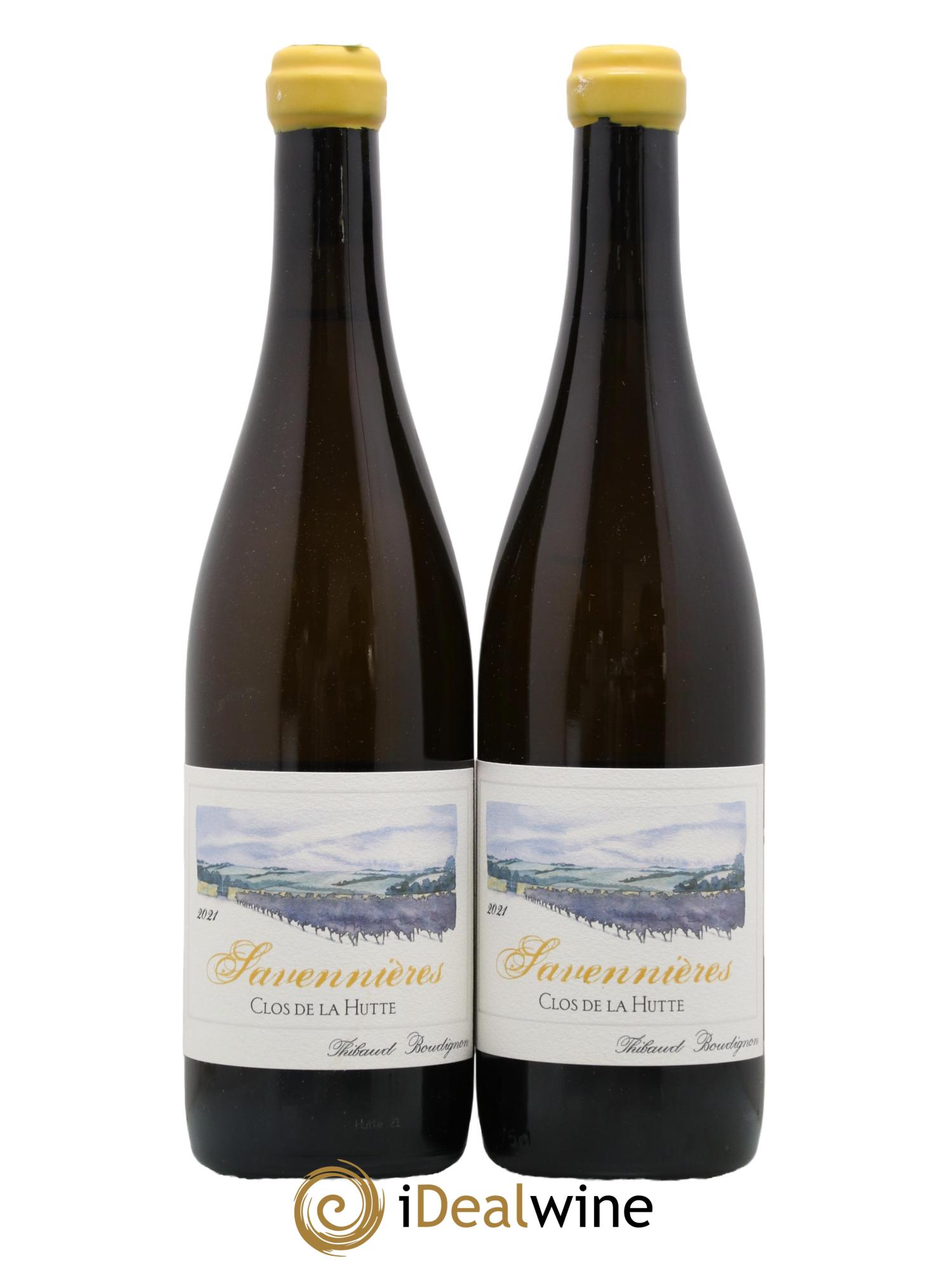 Savennières Clos de la Hutte Thibaud Boudignon 2021 - Lot de 2 bouteilles - 0