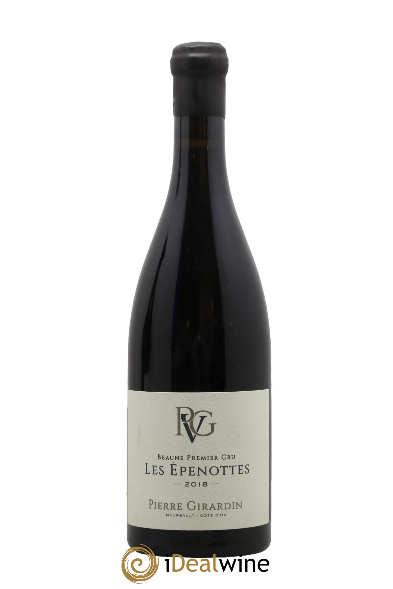 Beaune 1er Cru Les Epenottes Pierre Girardin 2018 - Lot de 1 bouteille - 0