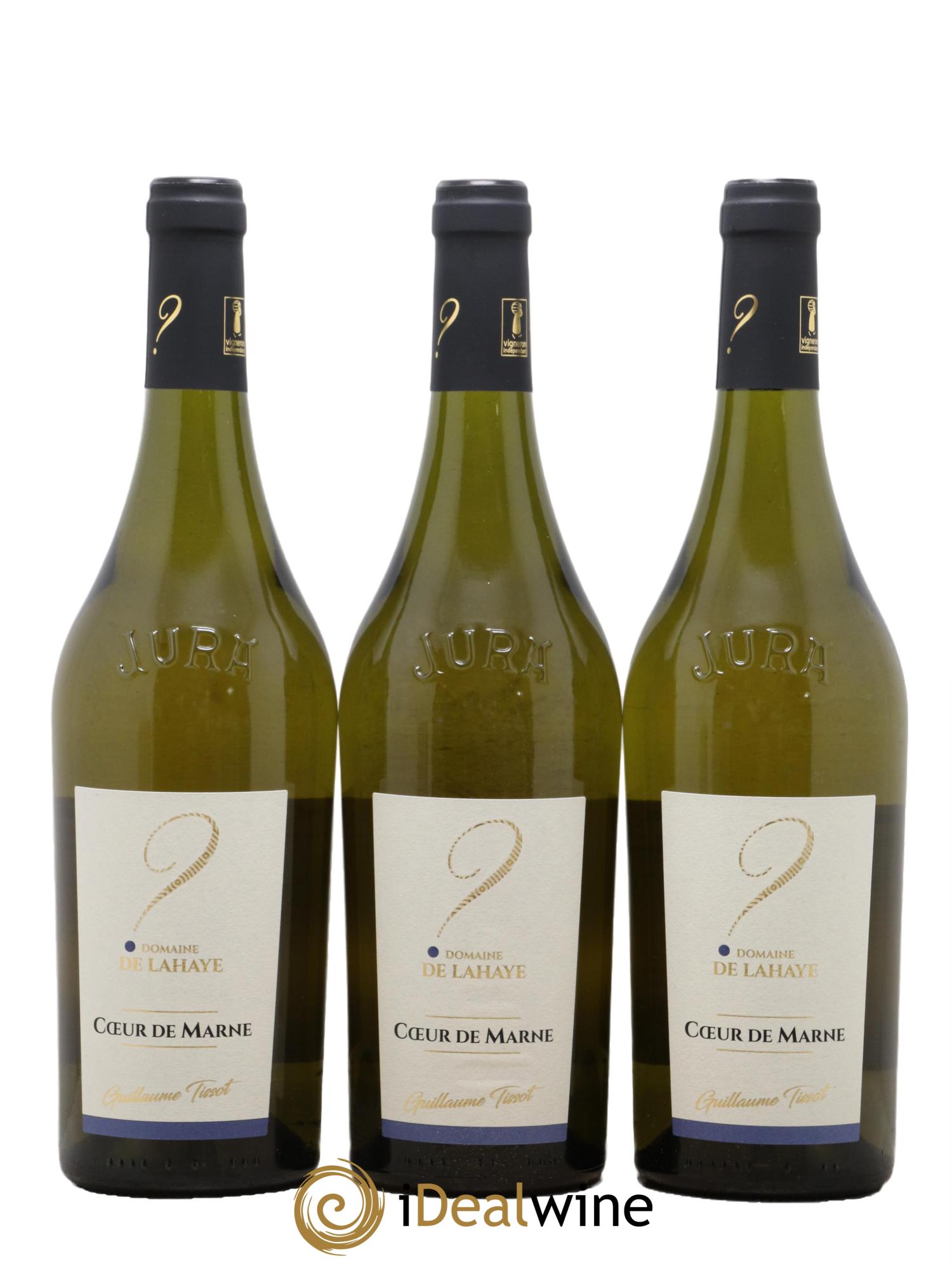 Côtes du Jura Cœur de Marne Domaine De Lahaye Guillaume Tissot 2019 - Lot de 3 bouteilles - 0