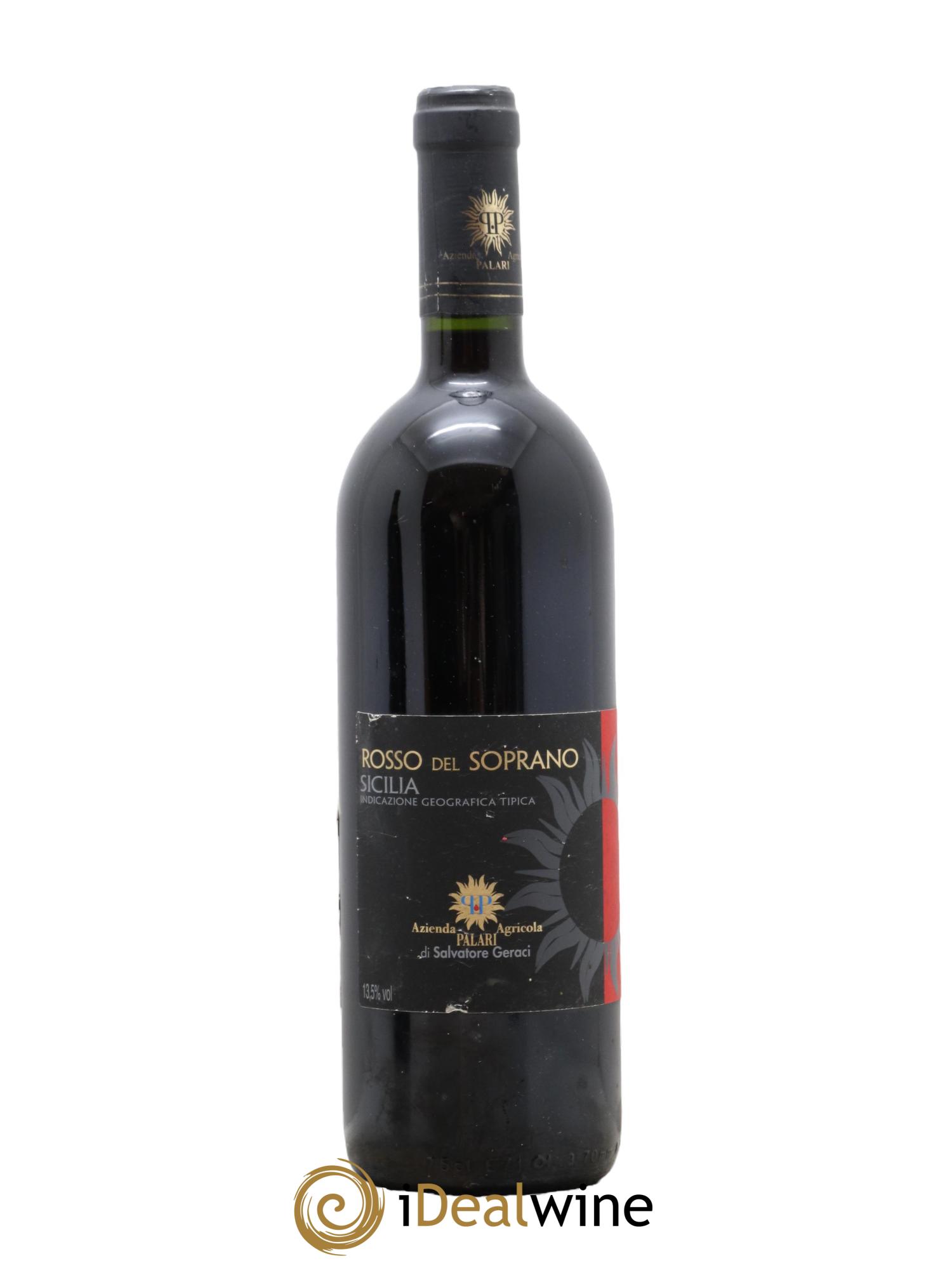 Italie Rosso Del Soprano Palari 2007 - Lot de 1 bouteille - 0