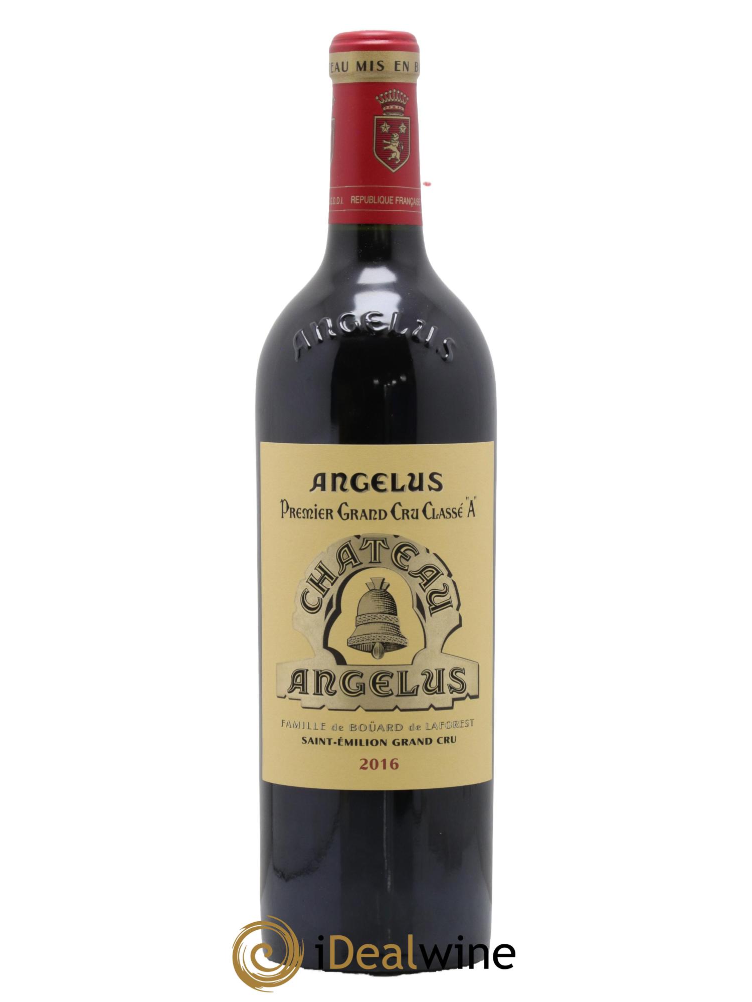 Château Angélus 1er Grand Cru Classé A 2016 - Lot de 1 bouteille - 1
