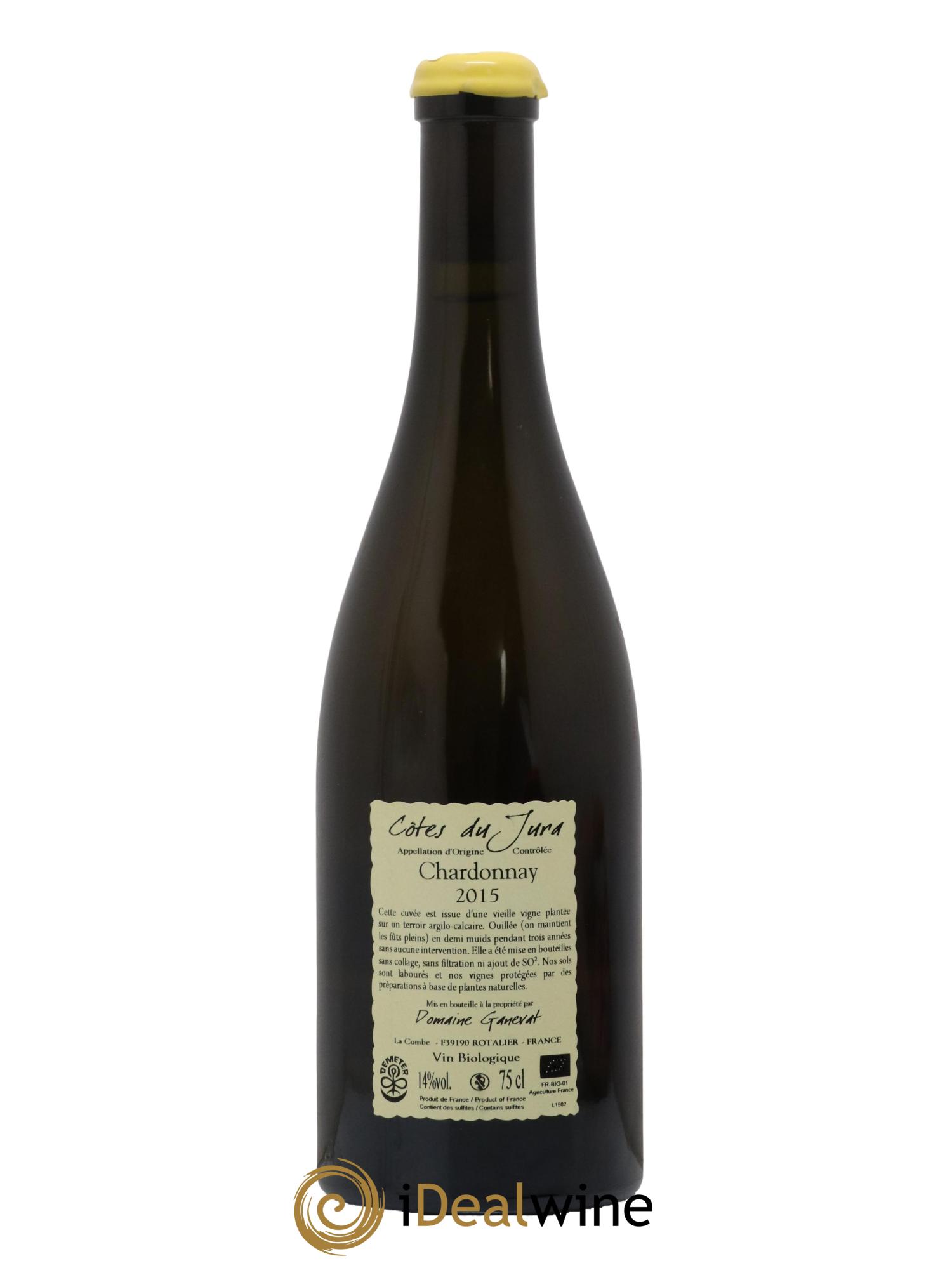 Côtes du Jura Les Chamois du Paradis Jean-François Ganevat (Domaine) 2015 - Lot de 1 bouteille - 1