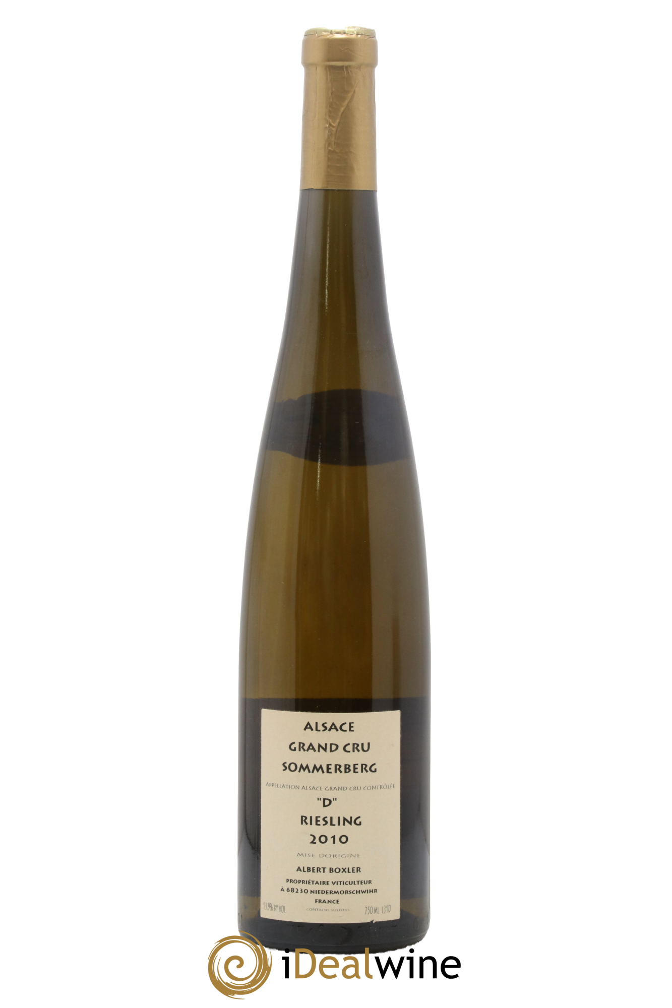 Alsace Riesling Grand Cru Sommerberg D Albert Boxler 2010 - Lotto di 1 bottiglia - 1