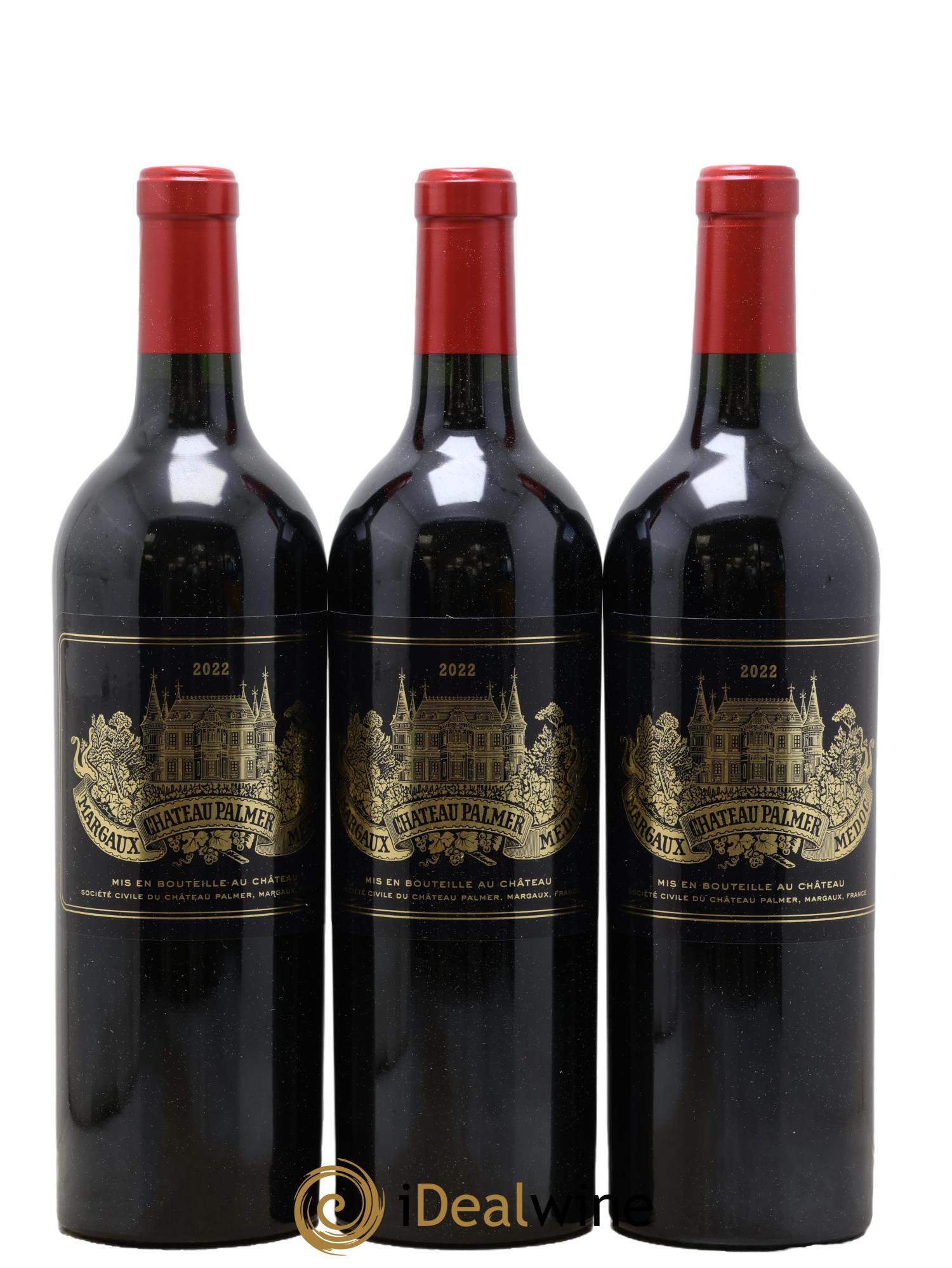 Château Palmer 3ème Grand Cru Classé 2022 - Lot de 6 bouteilles - 1