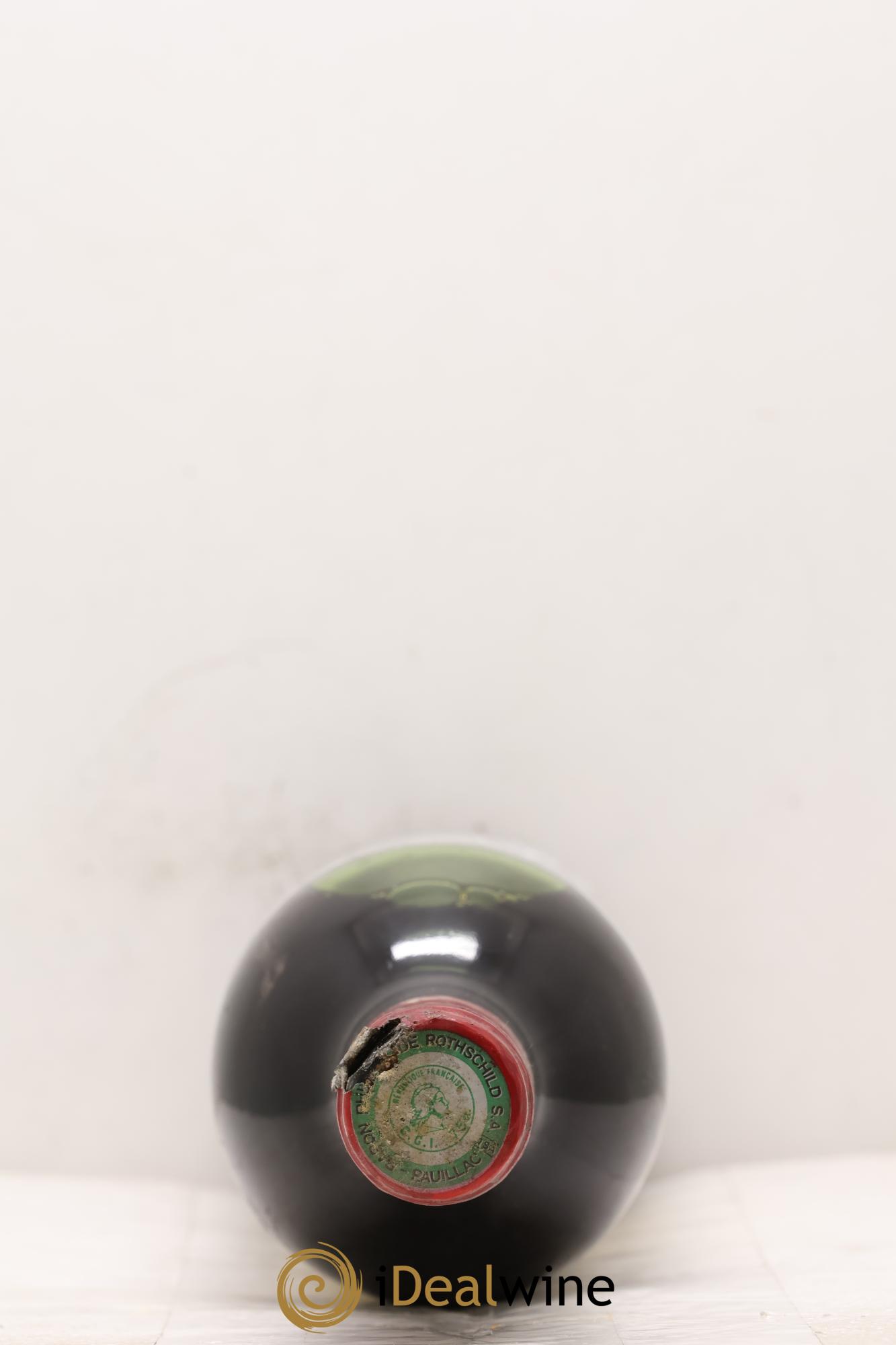 Château d' Armailhac - Mouton Baron(ne) Philippe 5ème Grand Cru Classé 1975 - Lot de 1 bouteille - 1