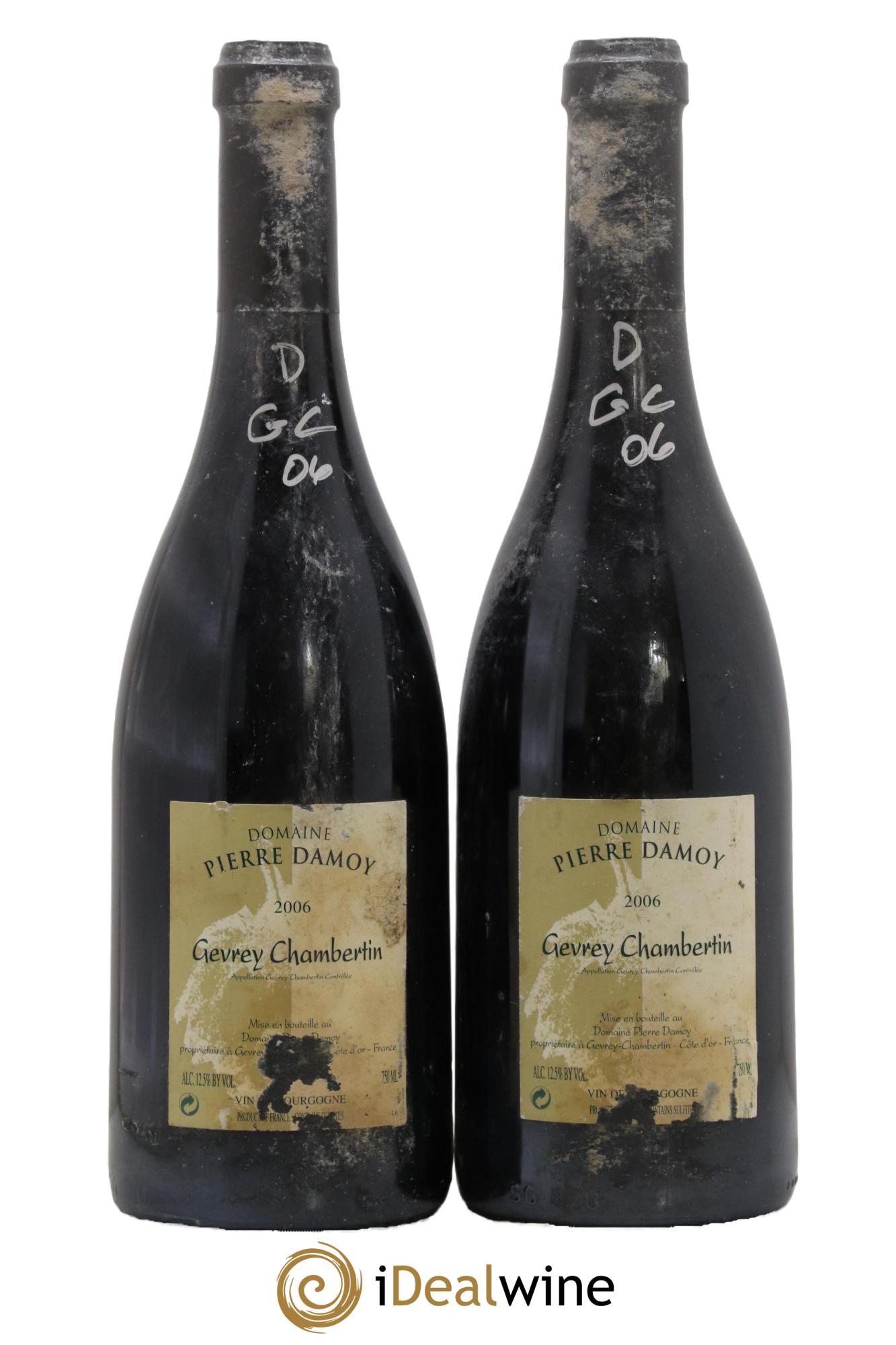 Gevrey-Chambertin Pierre Damoy 2006 - Lot de 2 bouteilles - 0