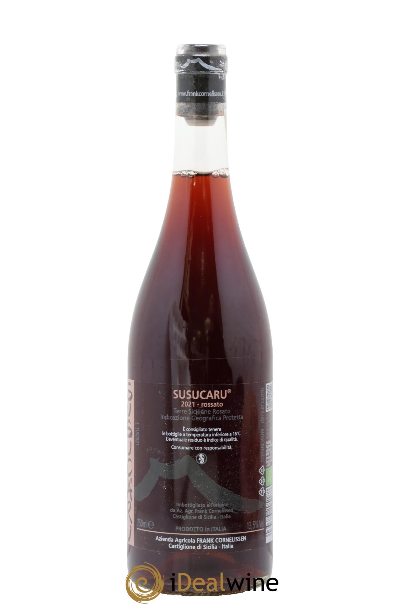 Terre Siciliane IGT Susucaru Frank Cornelissen 2021 - Lot of 1 bottle - 0