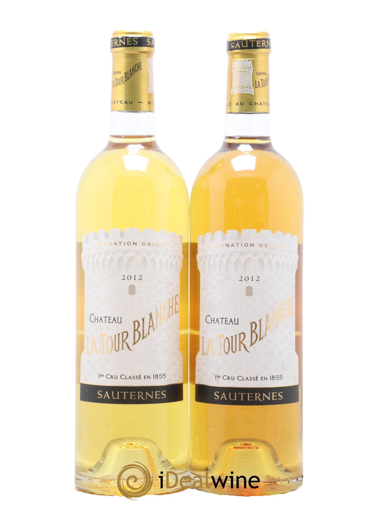 Château la Tour Blanche 1er Grand Cru Classé 2012 - Lotto di 2 bottiglie - 0