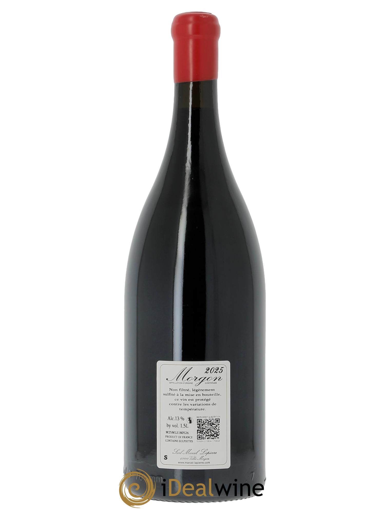 Morgon Cuvée Marcel Lapierre Marcel Lapierre (Domaine) 2025 - Lot de 1 magnum - 1