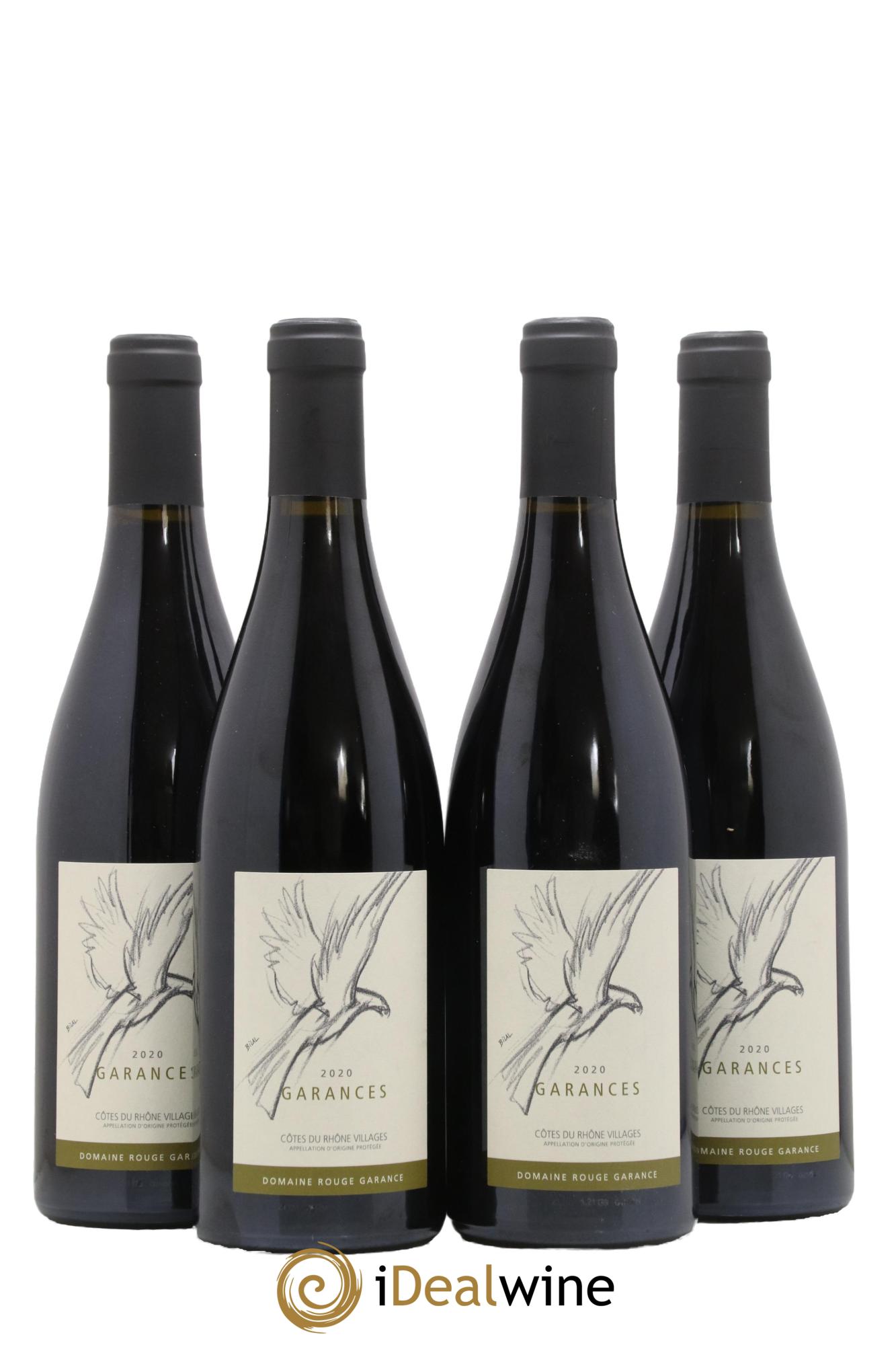 Côtes-du-Rhône Villages Garance 2020 - Lot de 4 bouteilles - 0
