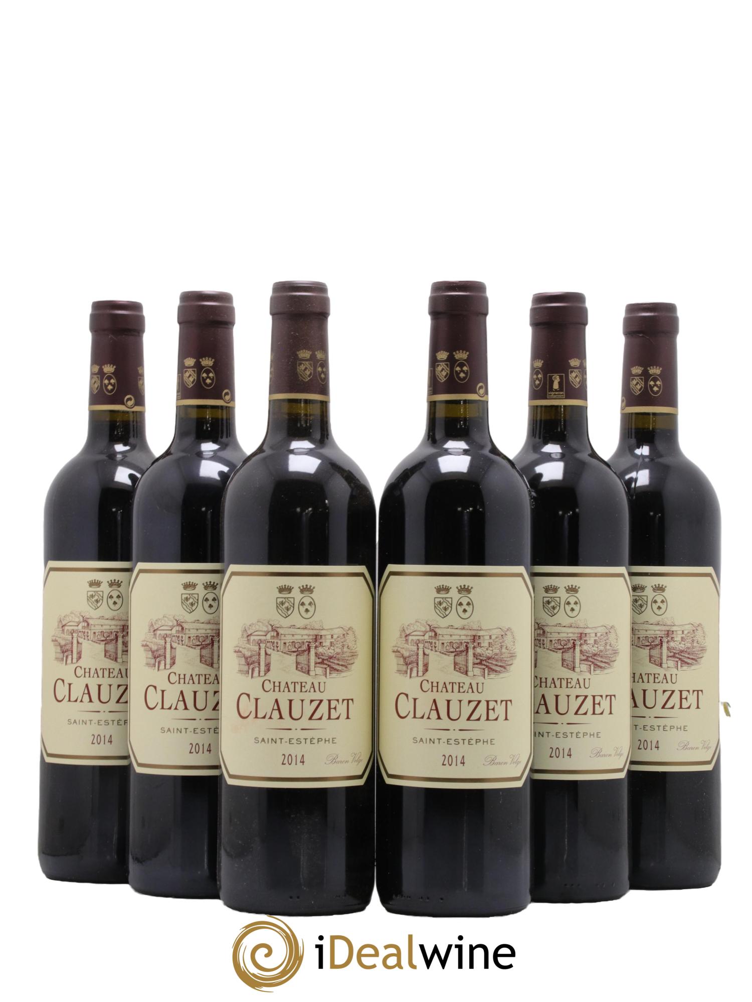 Château Clauzet 2014 - Lot de 6 bouteilles - 0