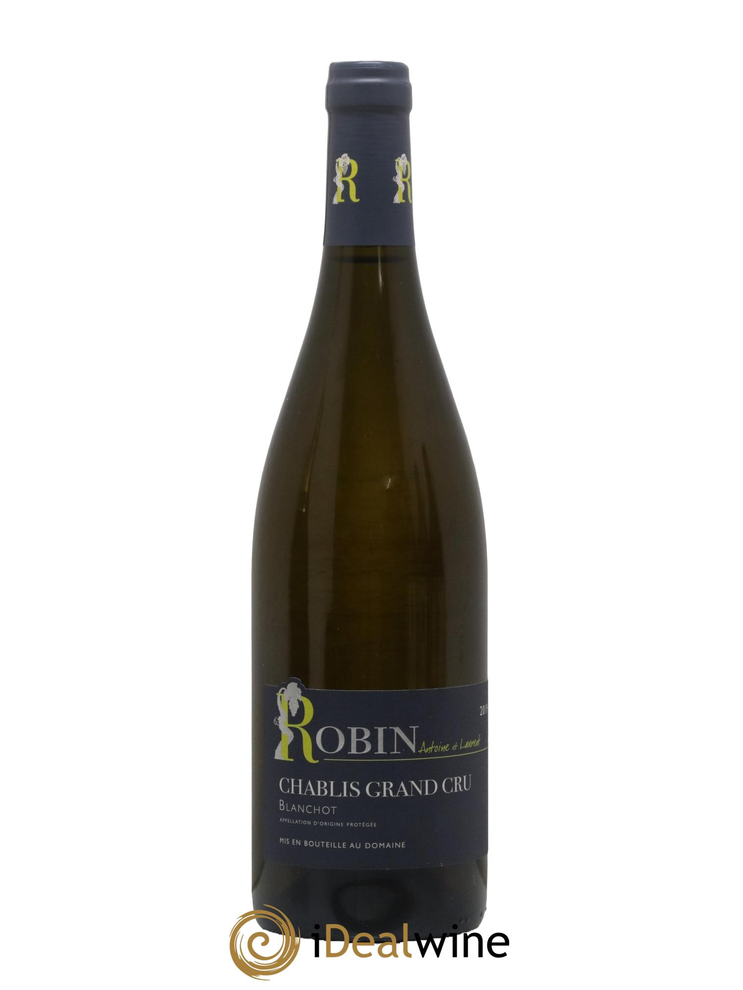 Chablis Grand Cru Blanchot Domaine Robin 2019 - Lot de 1 bouteille - 0