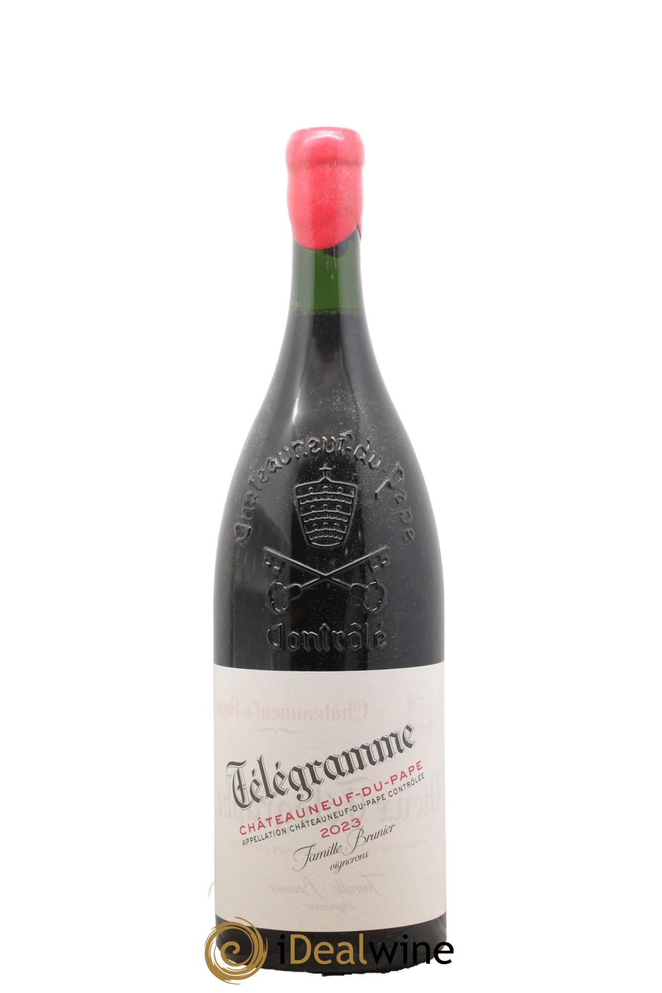Châteauneuf-du-Pape Télégramme Vignobles Brunier 2023 - Posten von 1 Doppel-Magnum - 0
