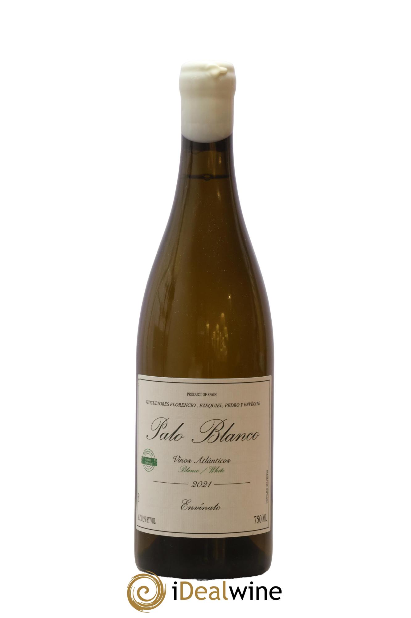 Vinos Atlánticos Palo Blanco Envinate 2021 - Lot de 1 bouteille - 0