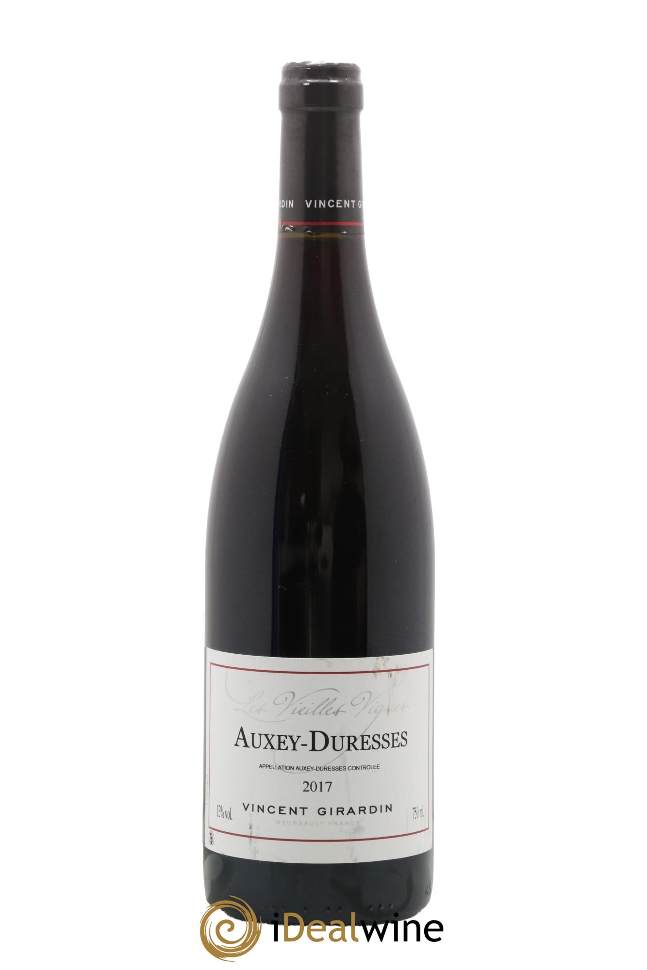 Auxey-Duresses Vieilles Vignes Vincent Girardin 2017 - Lot de 1 bouteille - 0