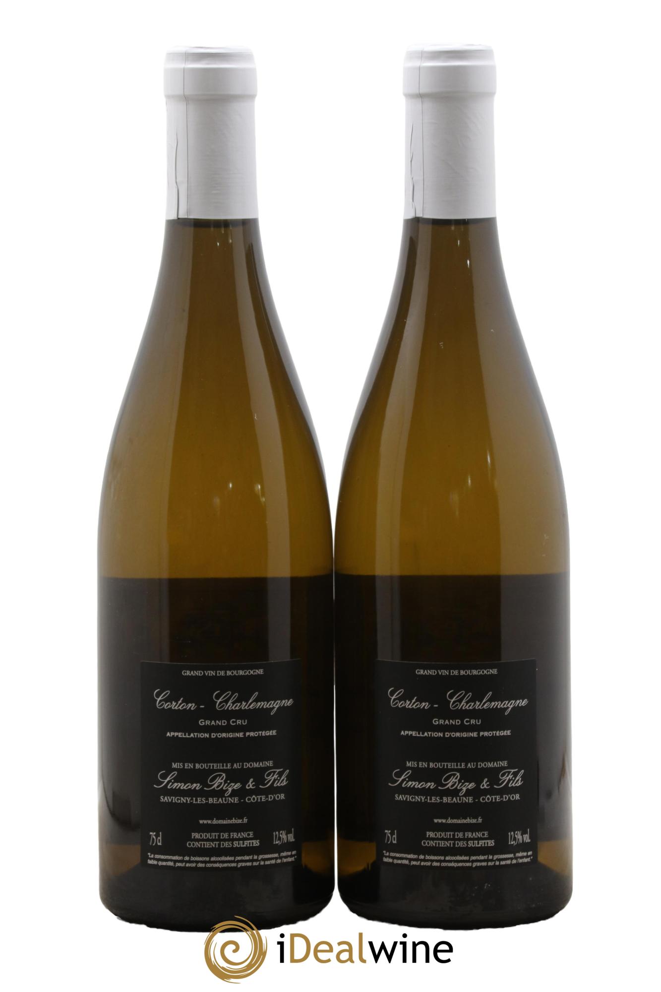 Corton-Charlemagne Grand Cru Simon Bize & Fils 2020 - Posten von 2 Flaschen - 1