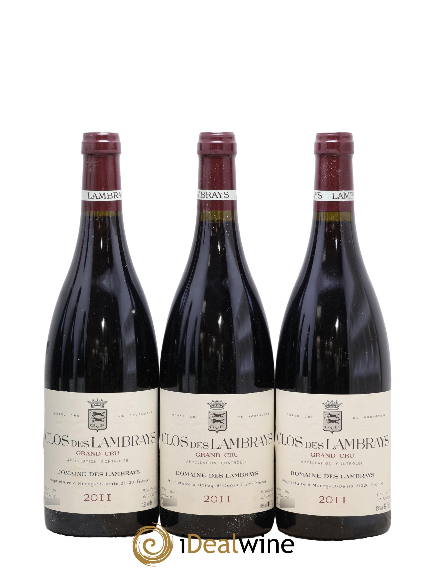 Clos des Lambrays Grand Cru Domaine des Lambrays 2011 - Posten von 6 Flaschen - 1