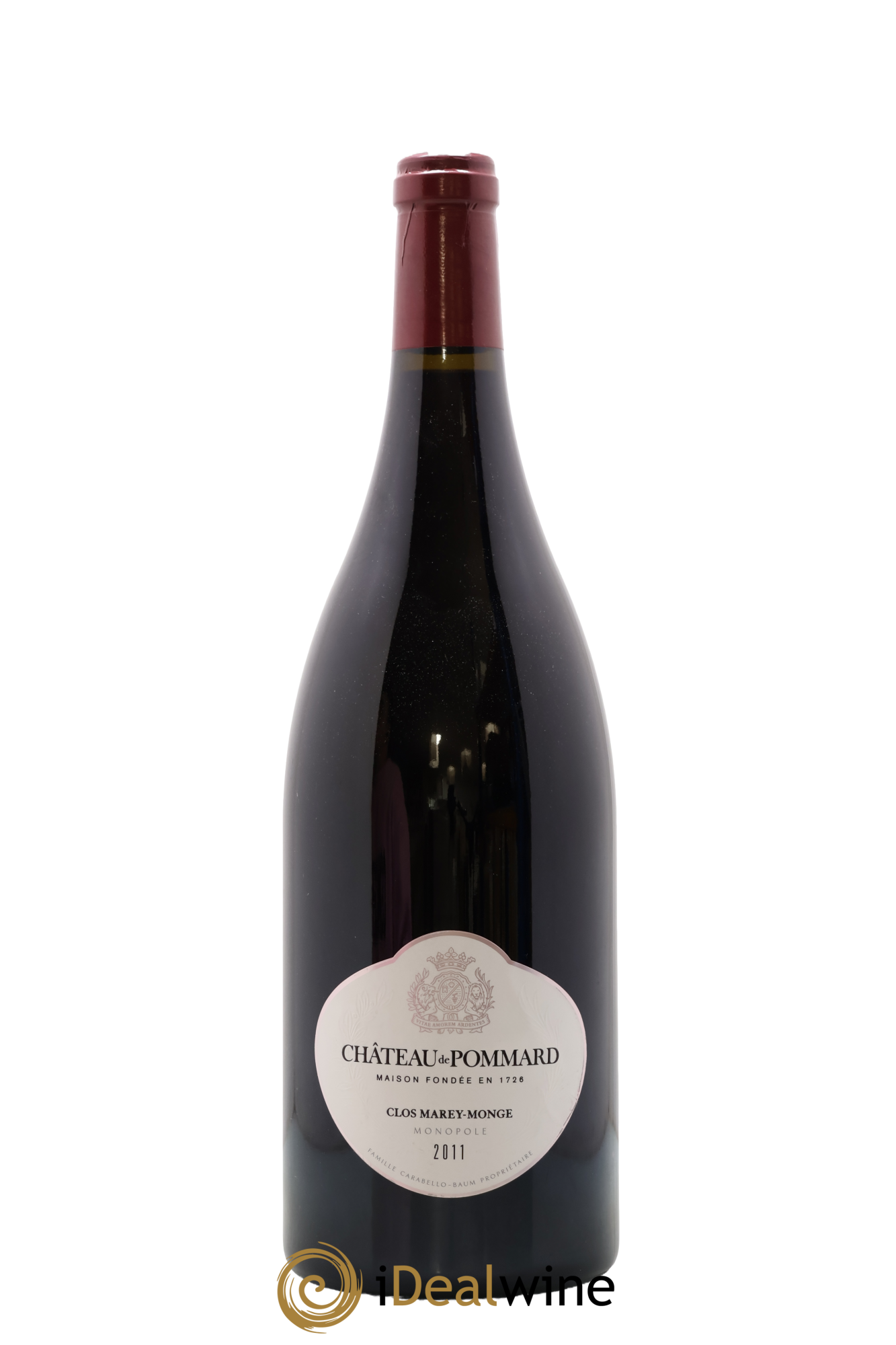 Pommard Clos Marey-Monge Monopole Château de Pommard 2011 - Lote de 1 Magnum - 0