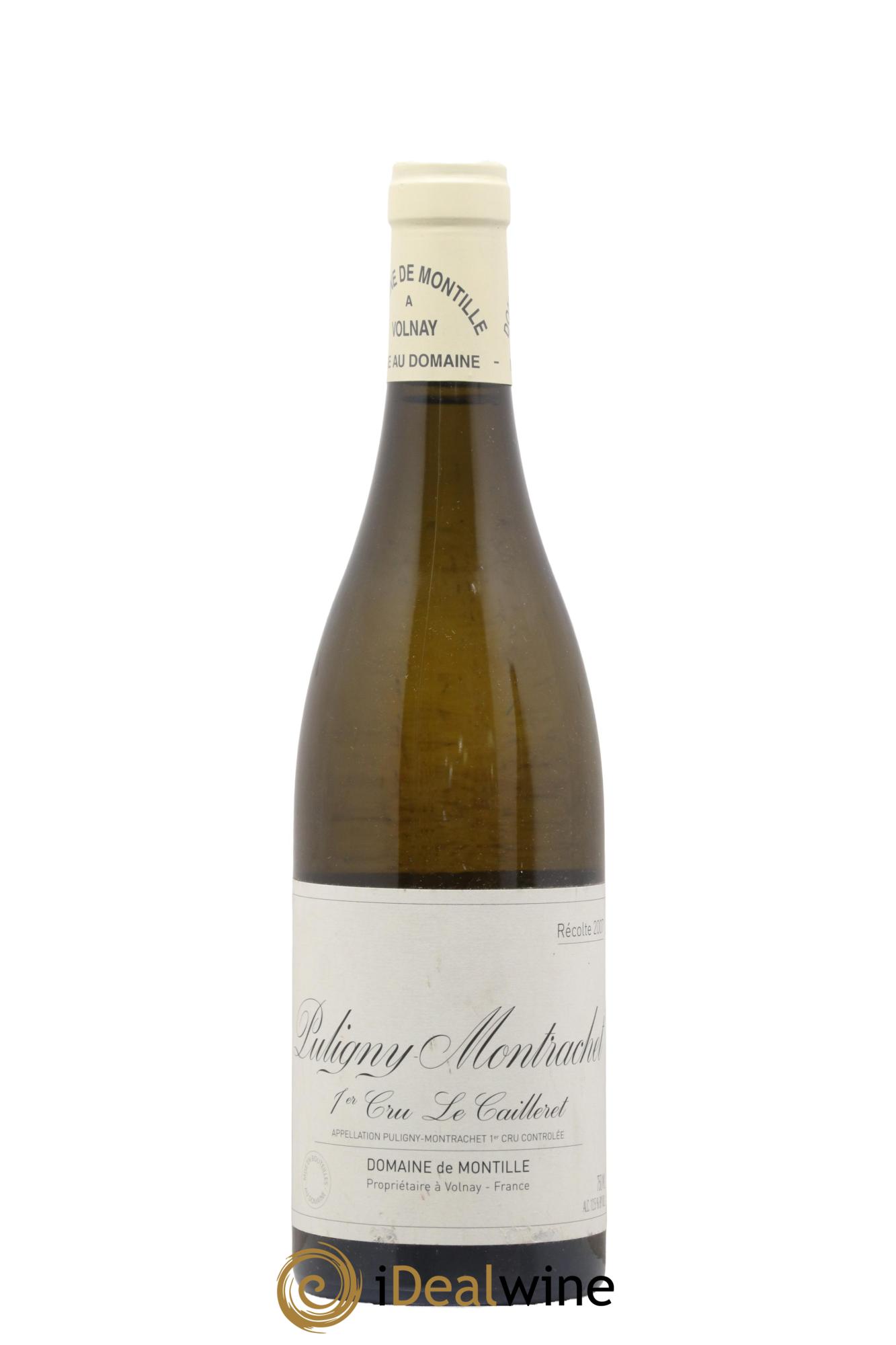 Puligny-Montrachet 1er Cru Le Cailleret De Montille (Domaine) 2007 - Lot of 1 bottle - 0