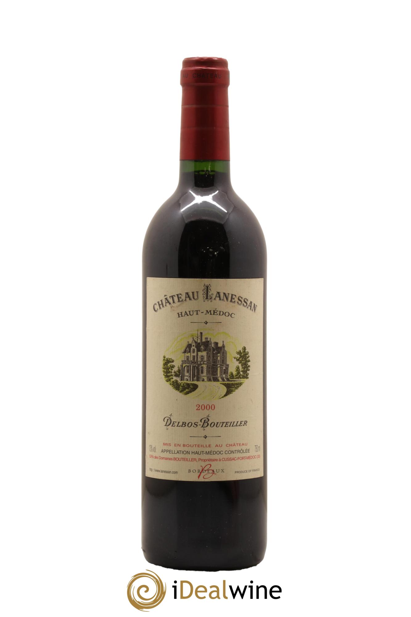 Château Lanessan Cru Bourgeois 2000 - Lot de 1 bouteille - 0
