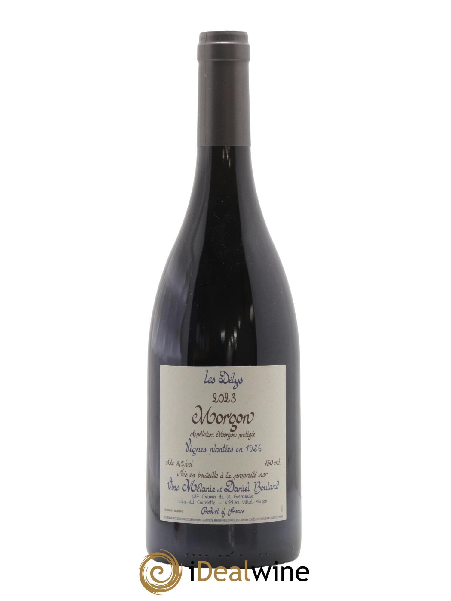 Morgon Les Delys Vielles Vignes de 1926 Daniel Bouland (Domaine) 2023 - Lot de 1 bouteille - 0
