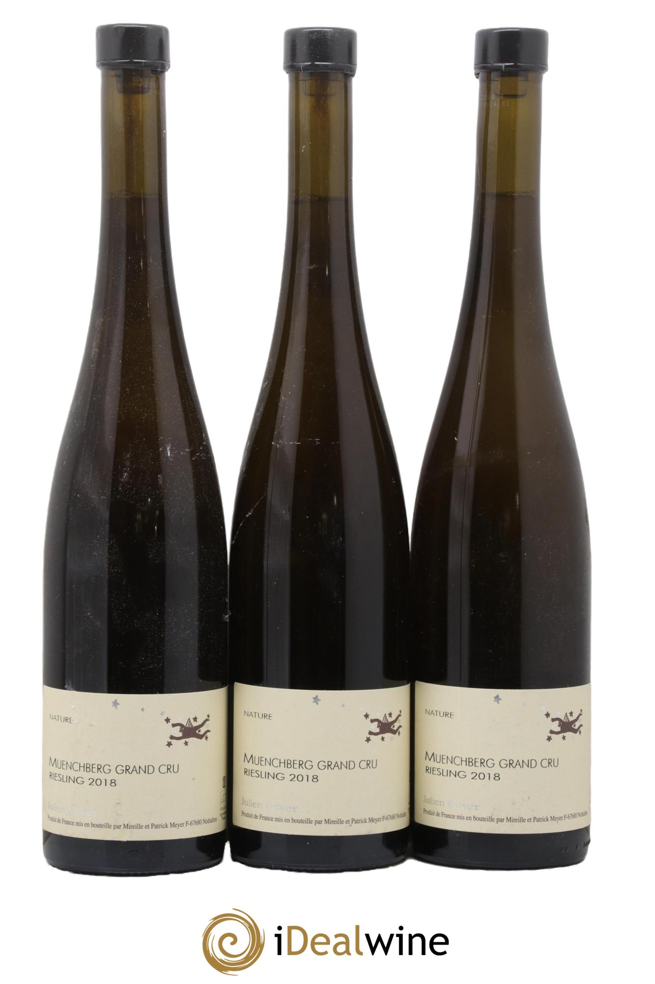 Alsace Grand Cru Riesling Muenchberg Julien Meyer (Domaine) 2018 - Lot de 3 bouteilles - 0