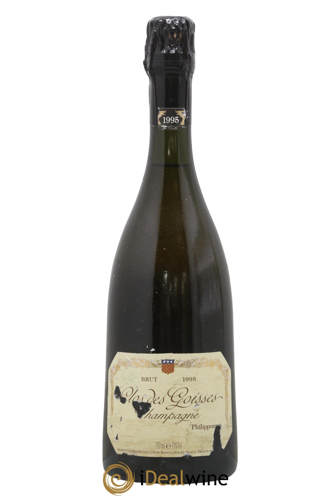Clos des Goisses Philipponnat 1995 - Lot de 1 bouteille - 0