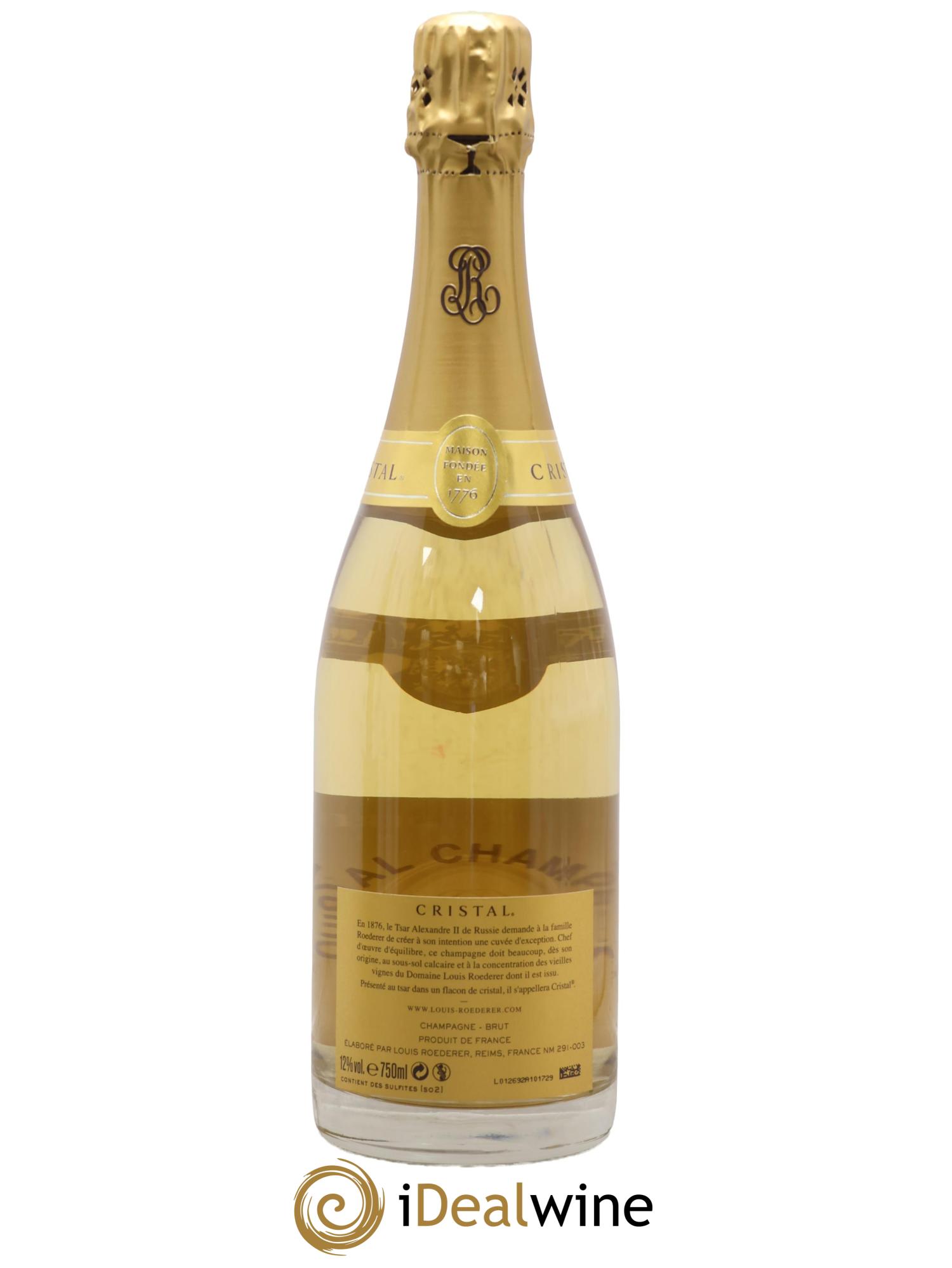 Cristal Louis Roederer 2008 - Lot de 1 bouteille - 1