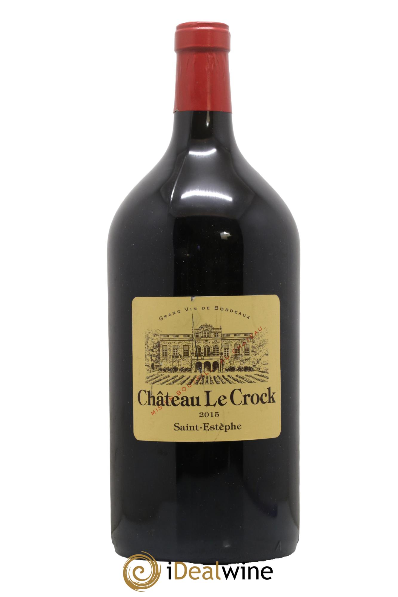 Château le Crock Cru Bourgeois 2015 - Lot de 1 double magnum - 0