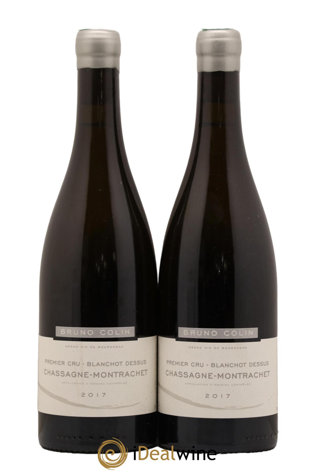 Chassagne-Montrachet 1er Cru Blanchot Dessus Bruno Colin 2017 - Lot de 2 bouteilles - 0
