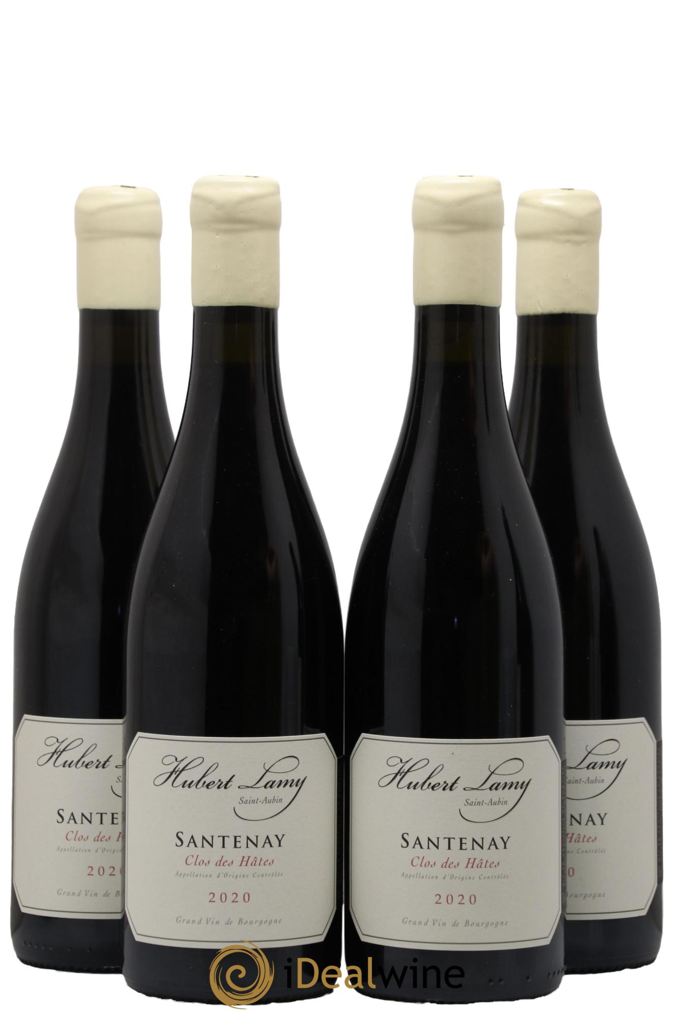 Santenay Clos des Hâtes Hubert Lamy 2020 - Lot de 4 bouteilles - 0