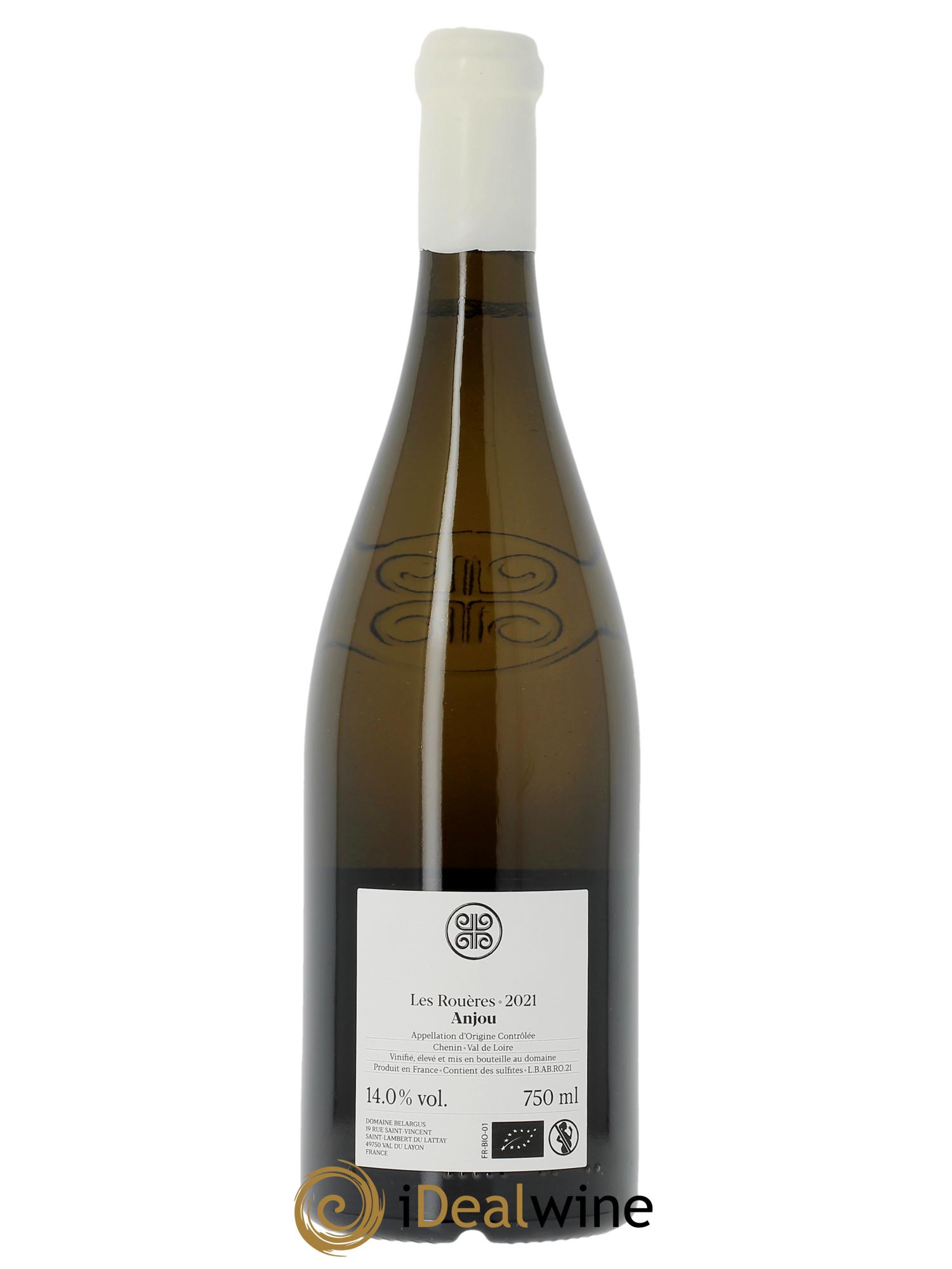 Anjou Rouères Belargus 2021 - Posten von 1 Flasche - 1