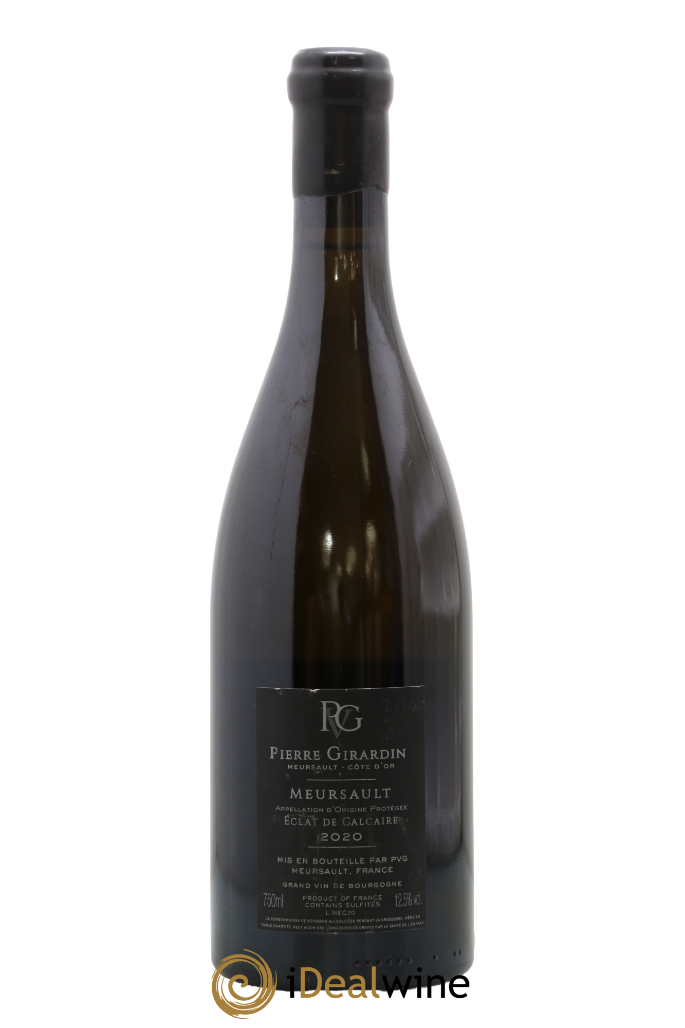 Meursault Eclat de Calcaire Pierre Girardin 2020 - Lot de 1 bouteille - 1