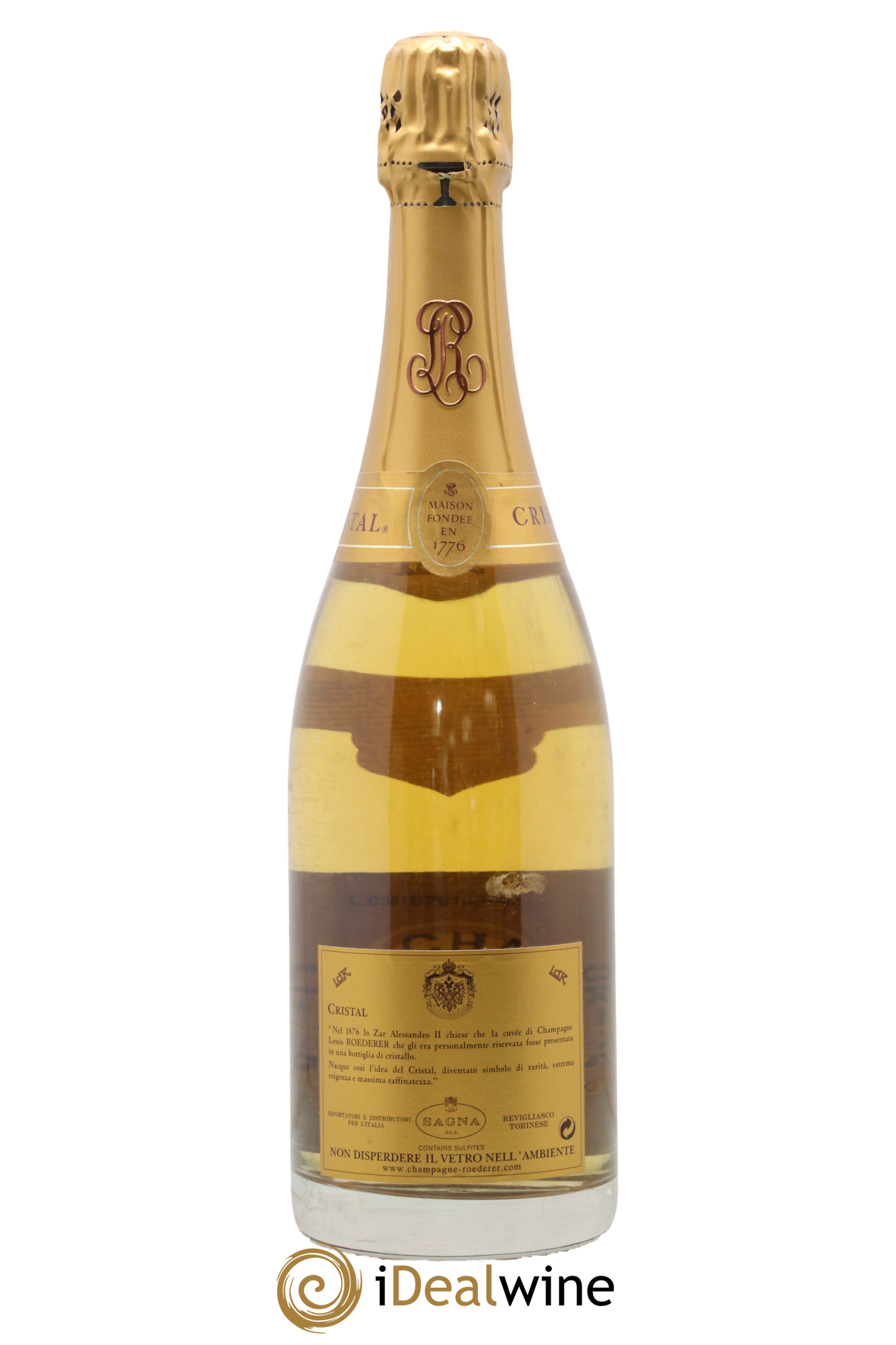 Cristal Louis Roederer 2000 - Lot of 1 bottle - 1